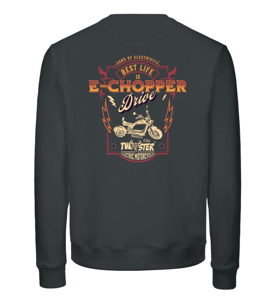 Organic Premium E-Chopper Sweatshirt: SONS OF ELECTRICITY-