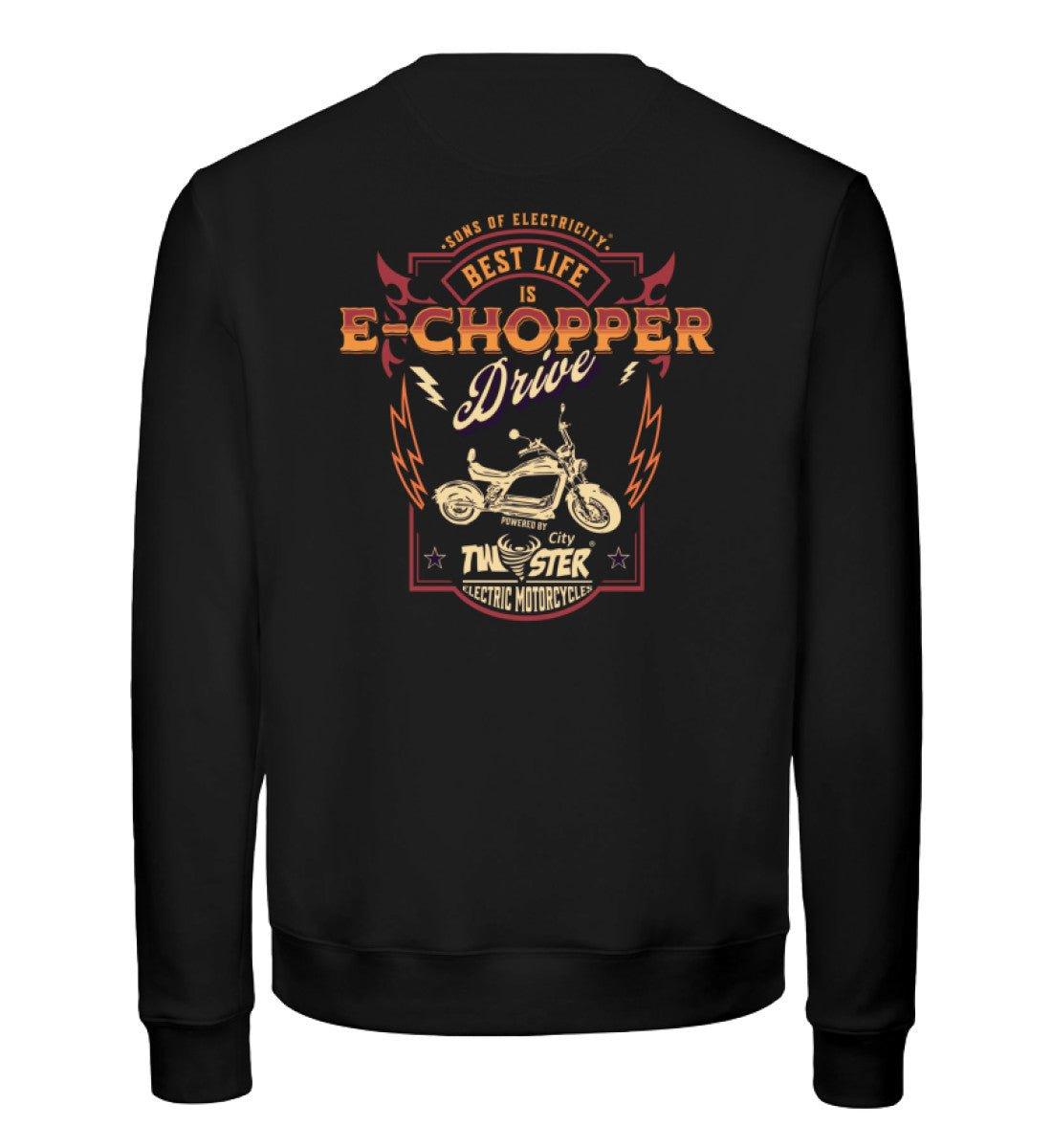 Organic Premium E-Chopper Sweatshirt: SONS OF ELECTRICITY-