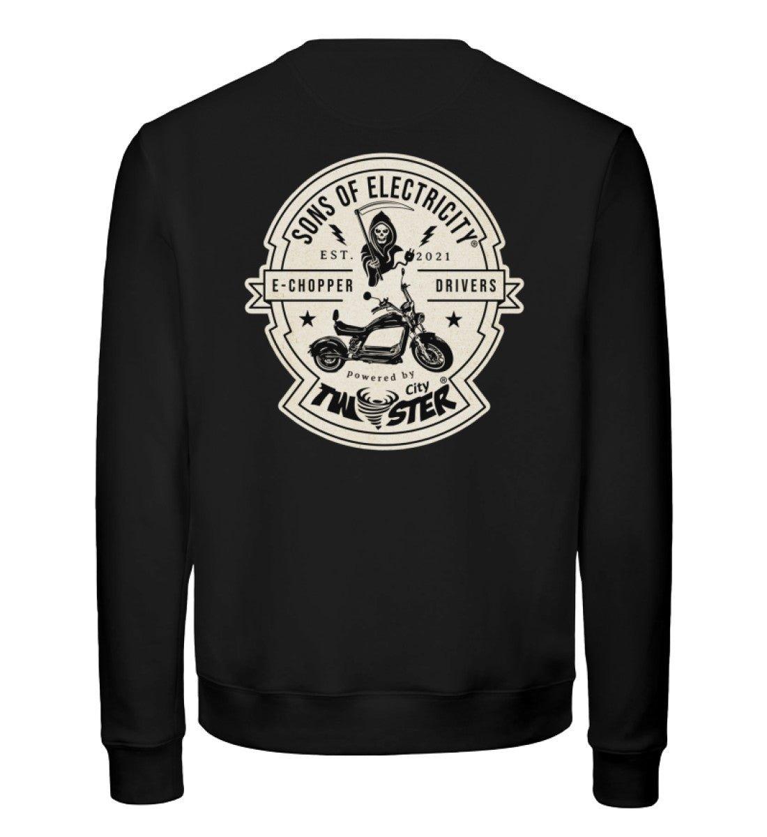 Organic Premium E-Chopper Sweatshirt: SONS OF ELECTRICITY –