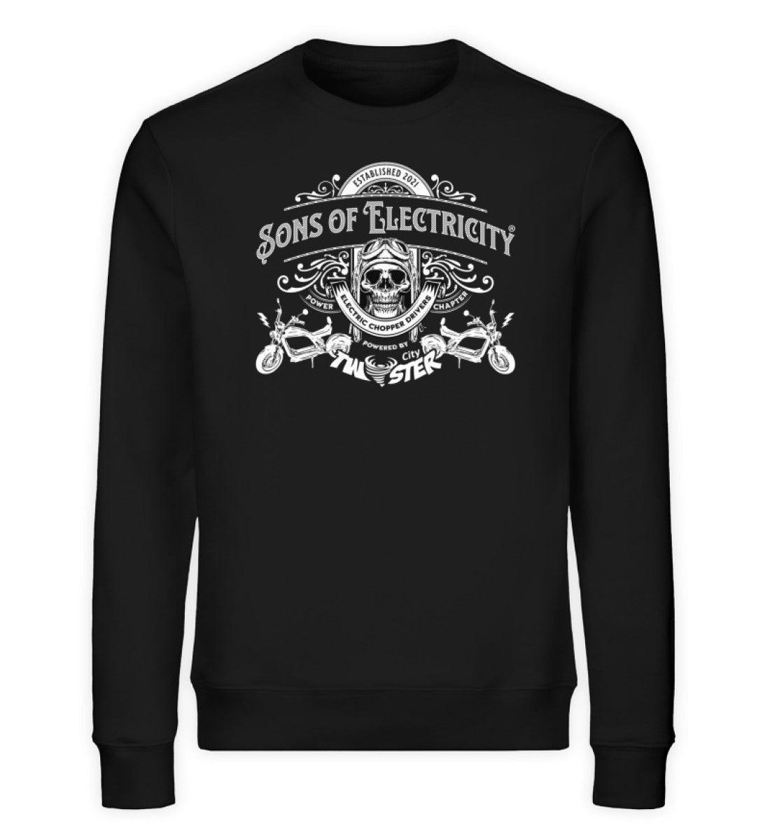Organic Premium E-Chopper Sweatshirt: SONS OF ELECTRICITY –