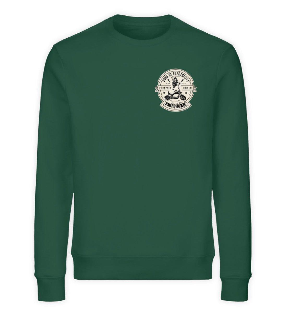 Organic Premium E-Chopper Sweatshirt: SONS OF ELECTRICITY –