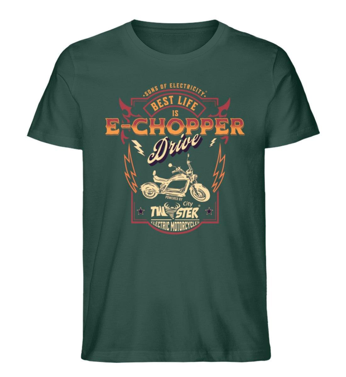 Organic Premium E-Chopper T-Shirt: SONS OF ELECTRICITY -