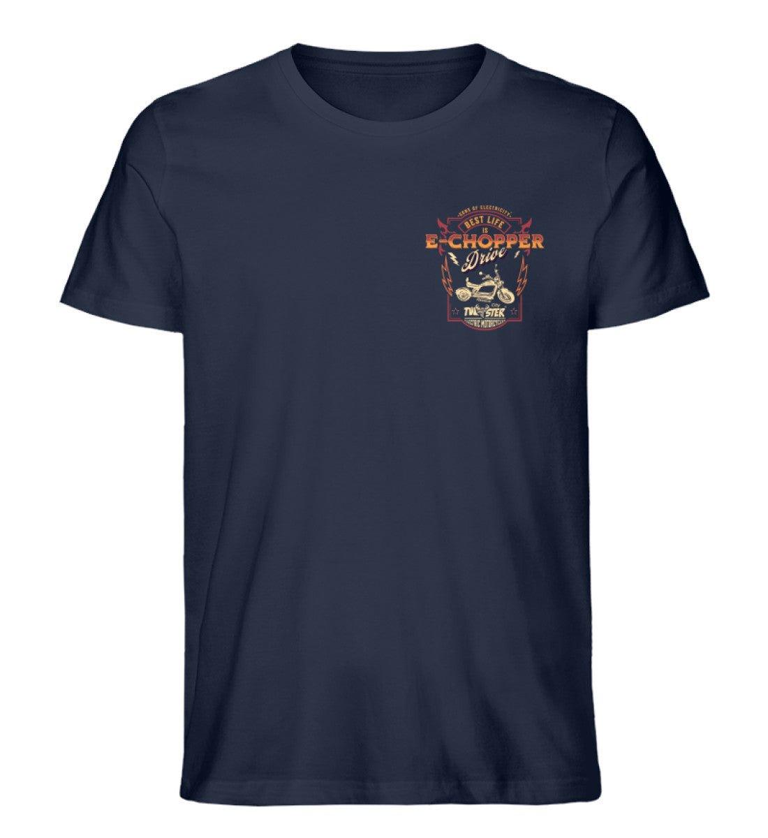 Organic Premium E-Chopper T-Shirt: SONS OF ELECTRICITY- Best