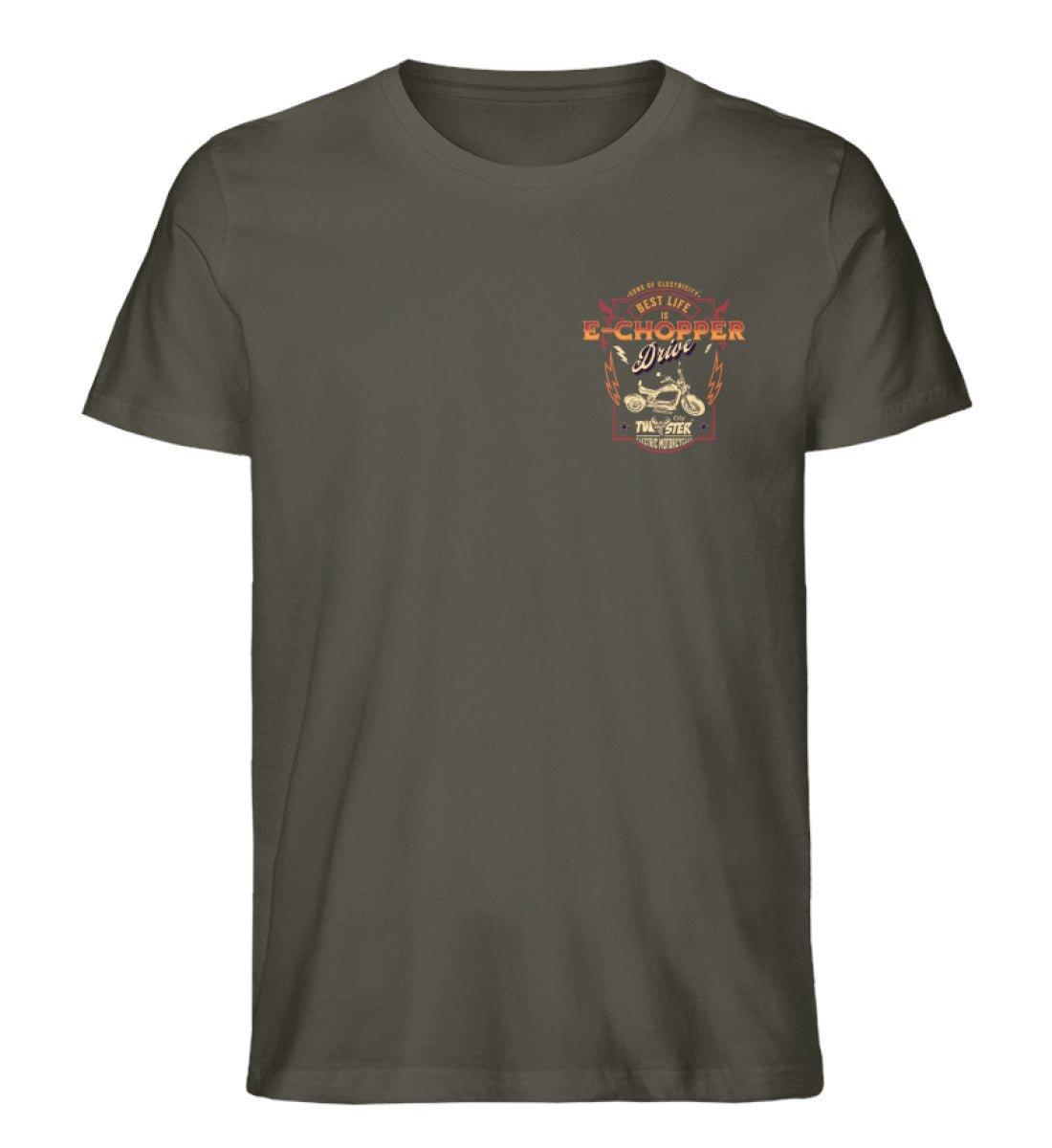 Organic Premium E-Chopper T-Shirt: SONS OF ELECTRICITY- Best