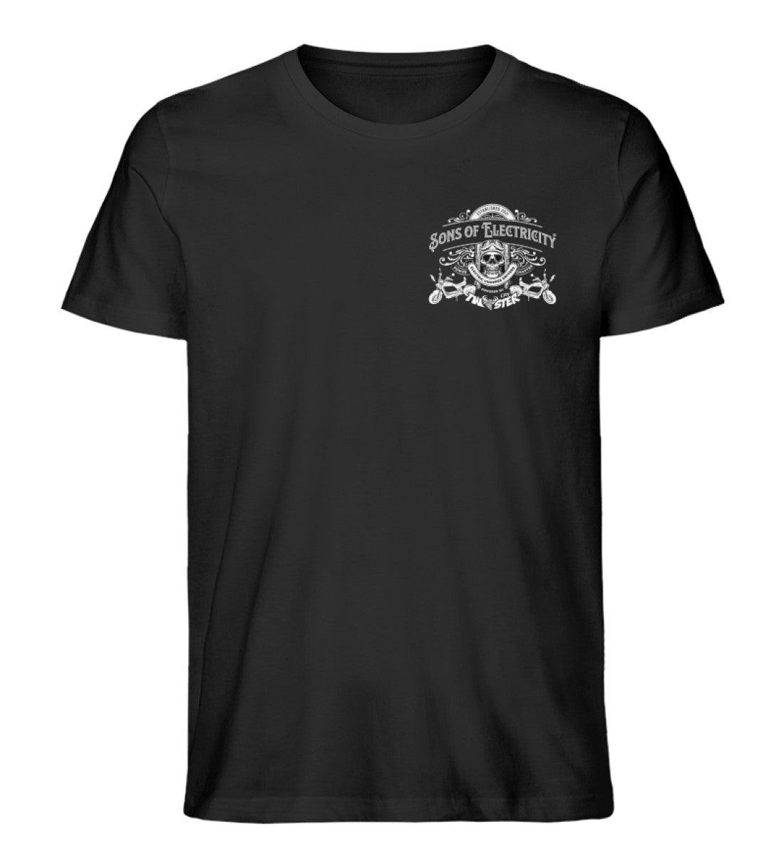 Organic Premium E-Chopper T-Shirt: SONS OF ELECTRICITY –