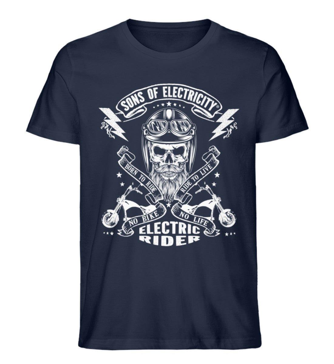 Organic Premium E-Chopper (1) T-Shirt: SONS OF ELECTRICITY