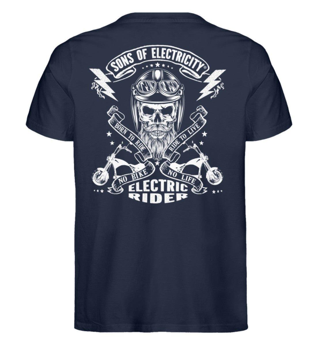 Organic Premium E-Chopper (1) T-Shirt: SONS OF ELECTRICITY