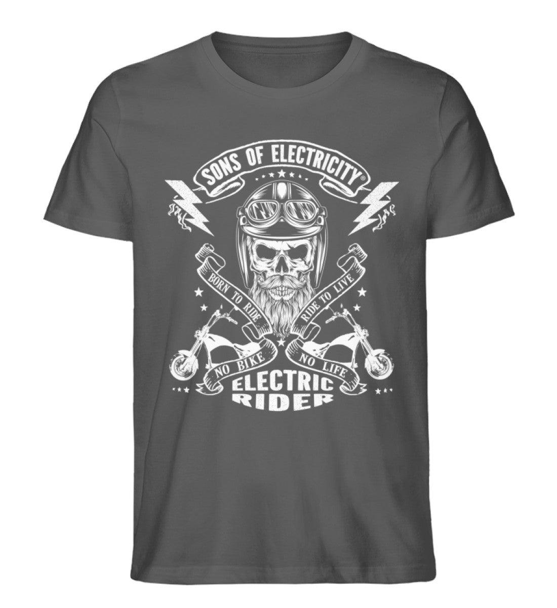 Organic Premium E-Chopper (1) T-Shirt: SONS OF ELECTRICITY