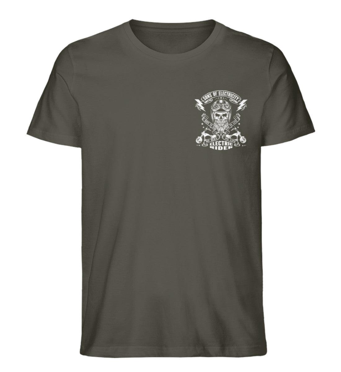 Organic Premium E-Chopper (1) T-Shirt: SONS OF ELECTRICITY