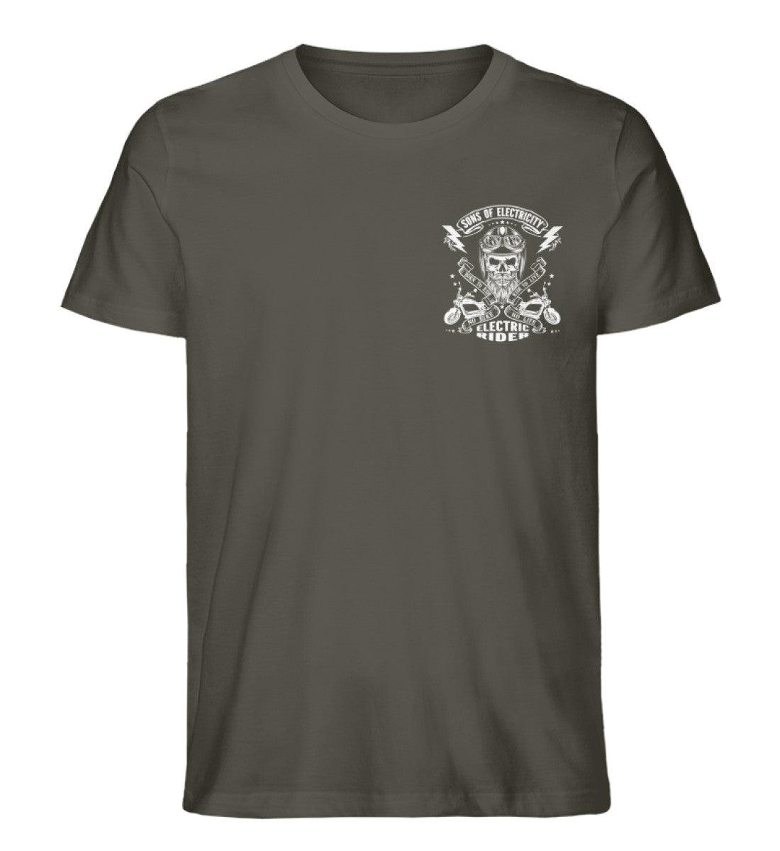 Organic Premium E-Chopper (2) T-Shirt: SONS OF ELECTRICITY