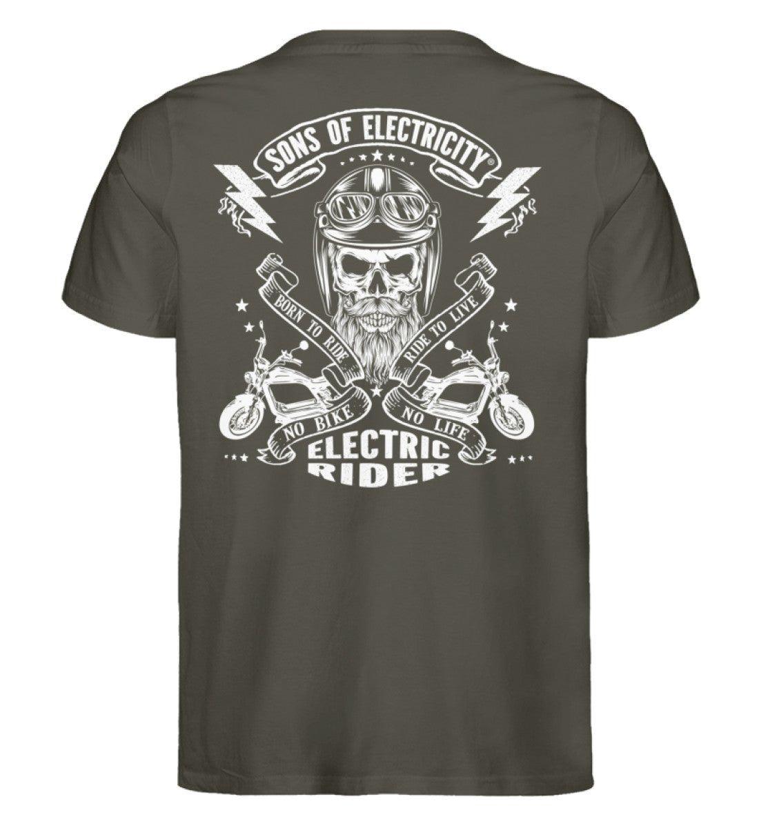 Organic Premium E-Chopper (2) T-Shirt: SONS OF ELECTRICITY