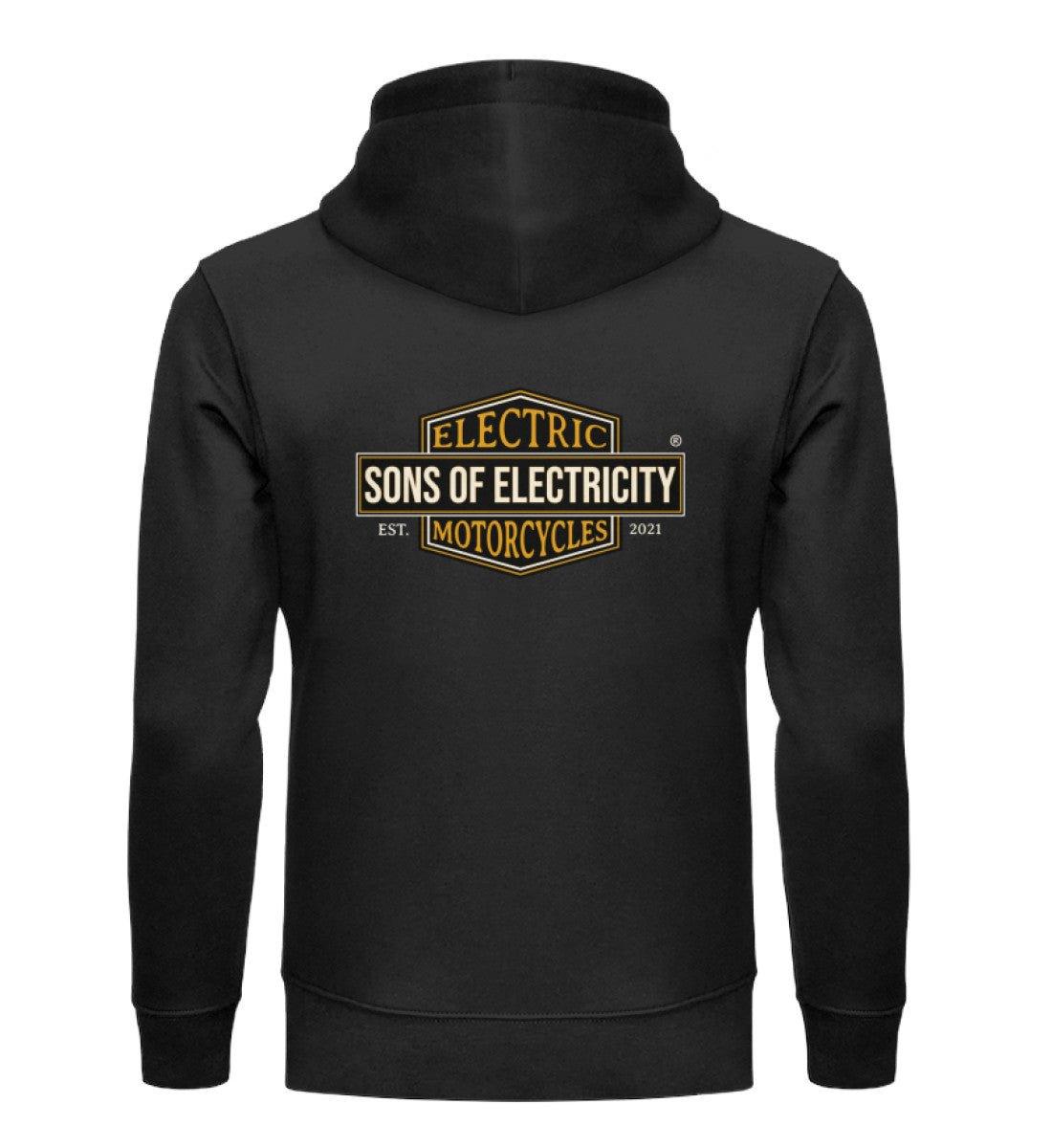 Organic Premium E-Chopper und E-Motorrad Hoodie: SONS