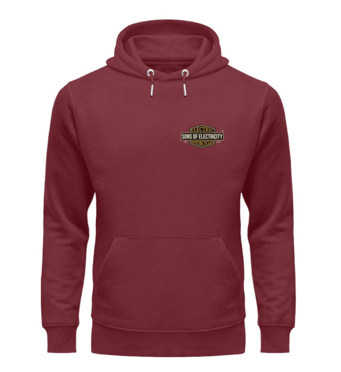 Organic Premium E-Chopper und E-Motorrad Hoodie: SONS