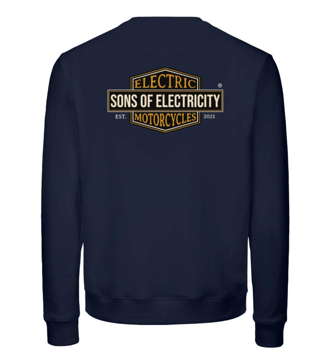 Organic Premium E-Chopper und E-Motorrad Sweatshirt: SONS