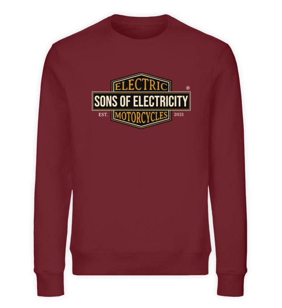 Organic Premium E-Chopper und E-Motorrad Sweatshirt: SONS