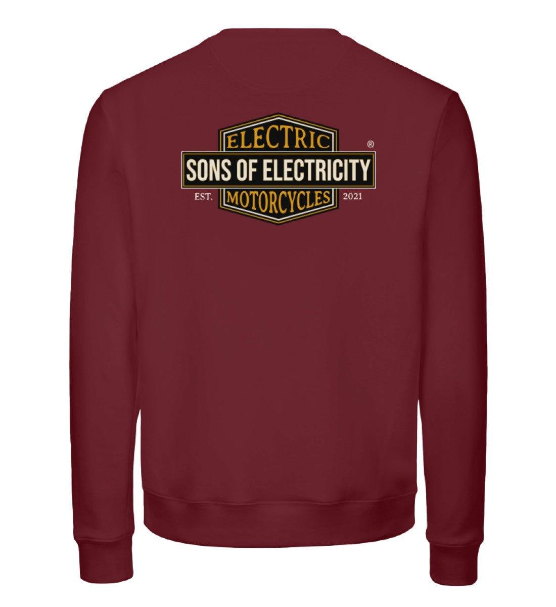 Organic Premium E-Chopper und E-Motorrad Sweatshirt: SONS