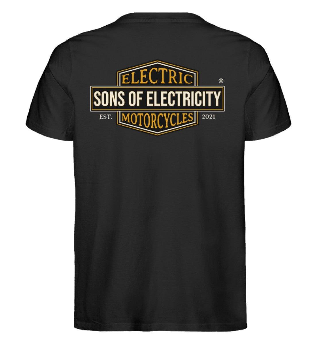 Organic Premium E-Chopper und E-Motorrad T-Shirt: SONS