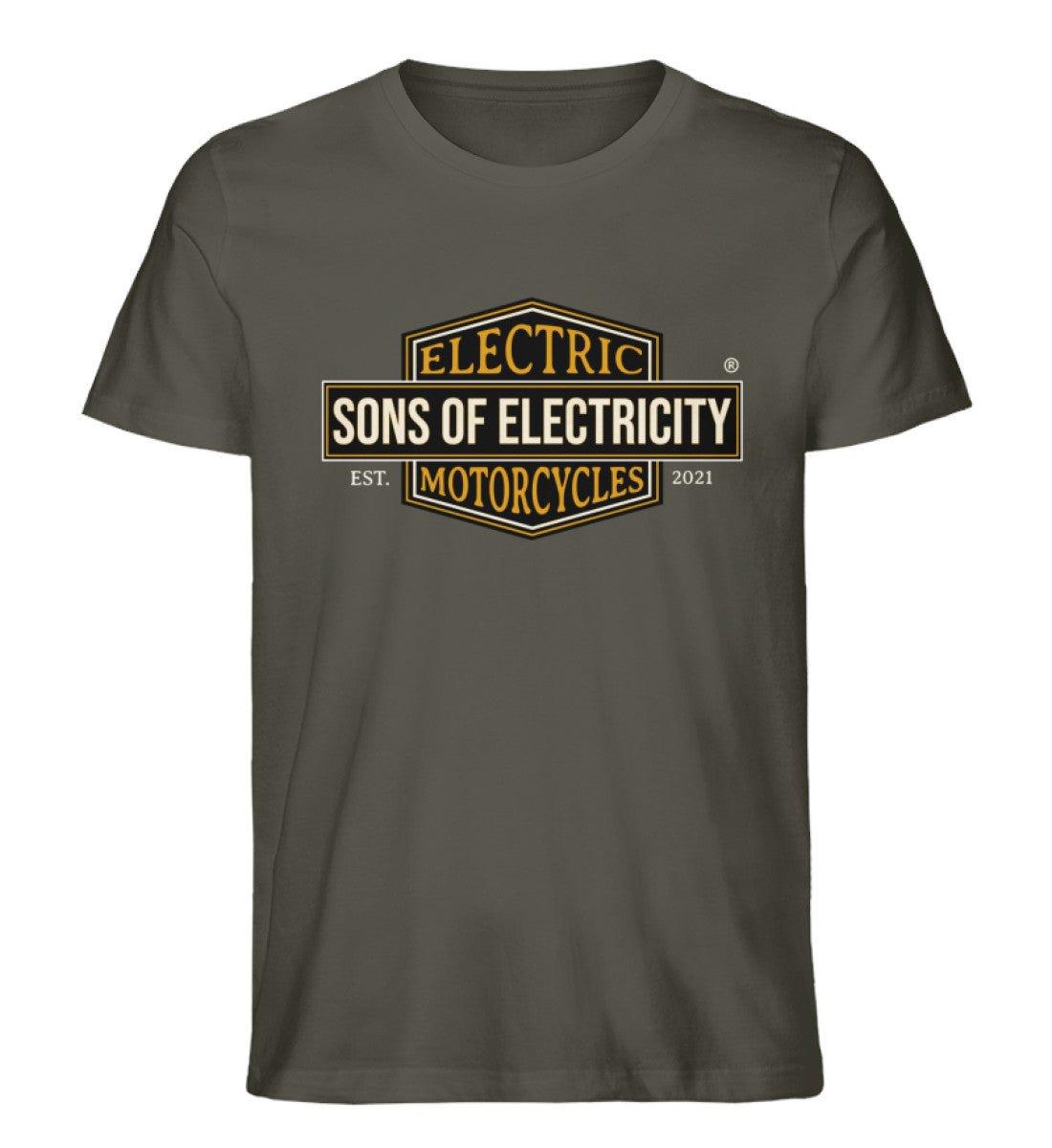 Organic Premium E-Chopper und E-Motorrad T-Shirt: SONS