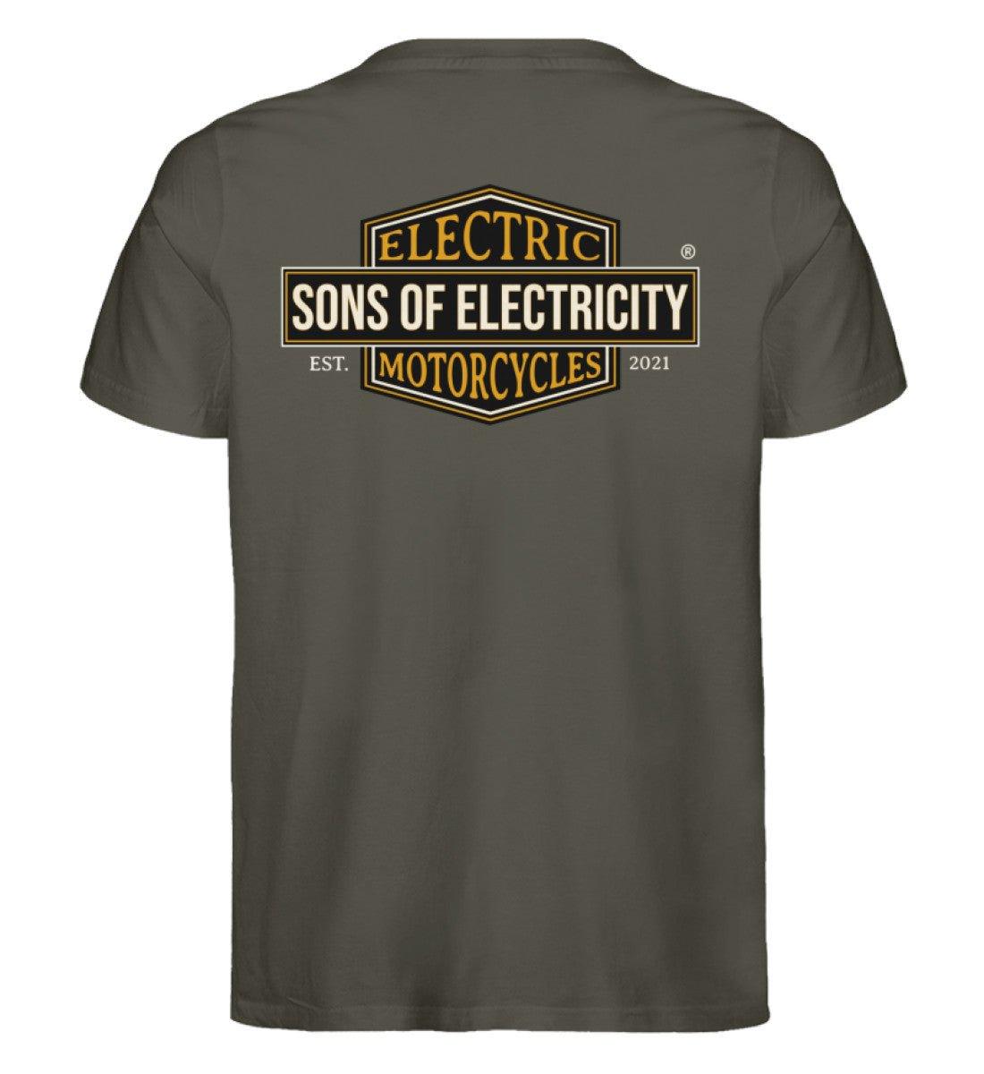 Organic Premium E-Chopper und E-Motorrad T-Shirt: SONS