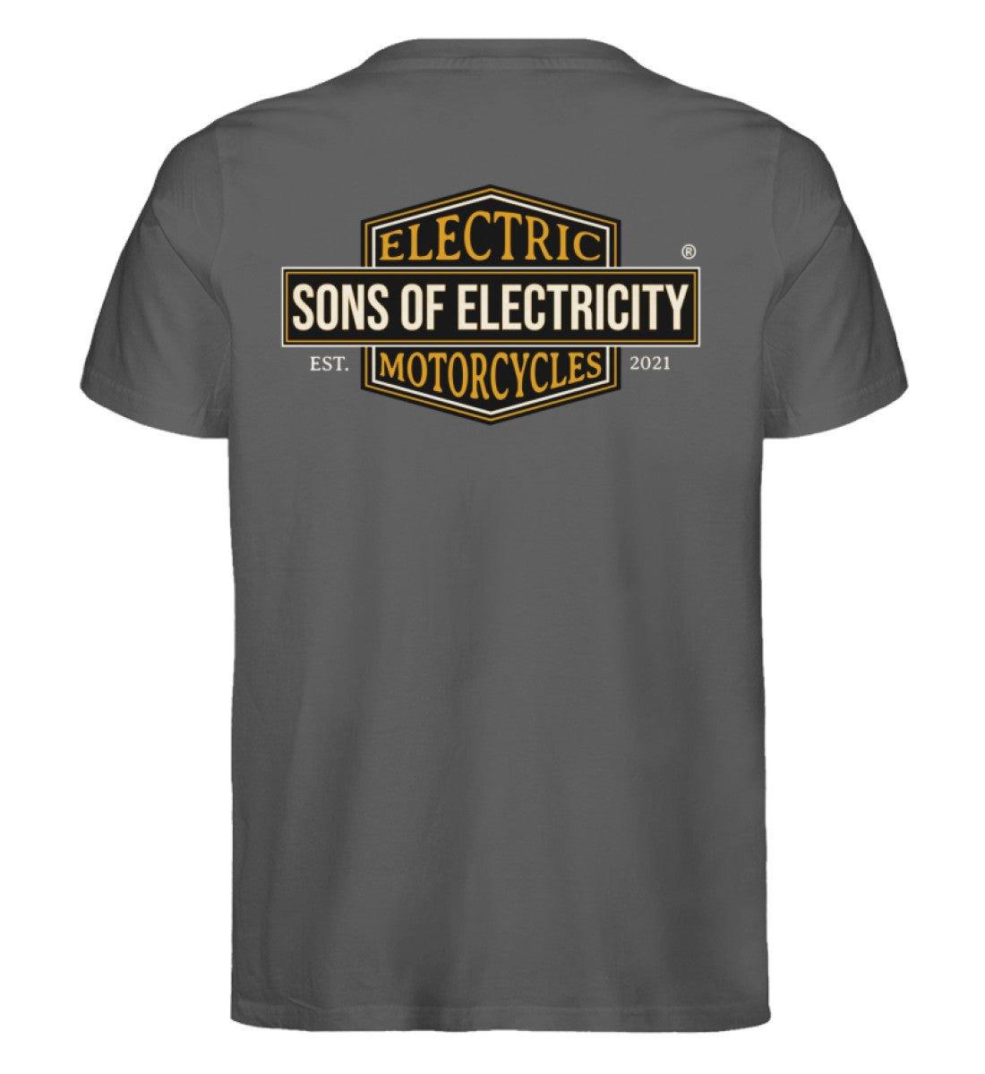 Organic Premium E-Chopper und E-Motorrad T-Shirt: SONS