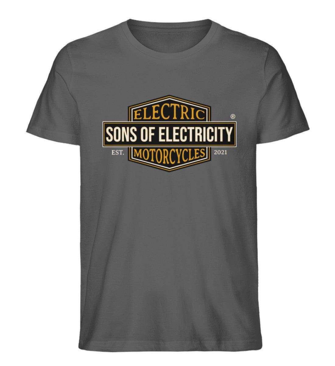 Organic Premium E-Chopper und E-Motorrad T-Shirt: SONS
