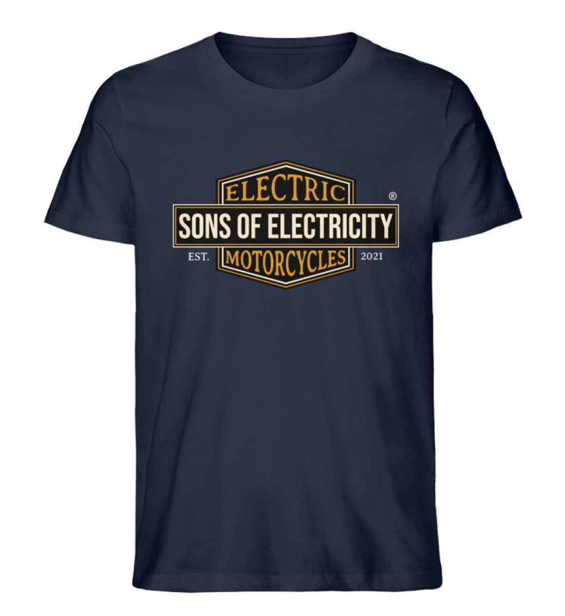 Organic Premium E-Chopper und E-Motorrad T-Shirt: SONS
