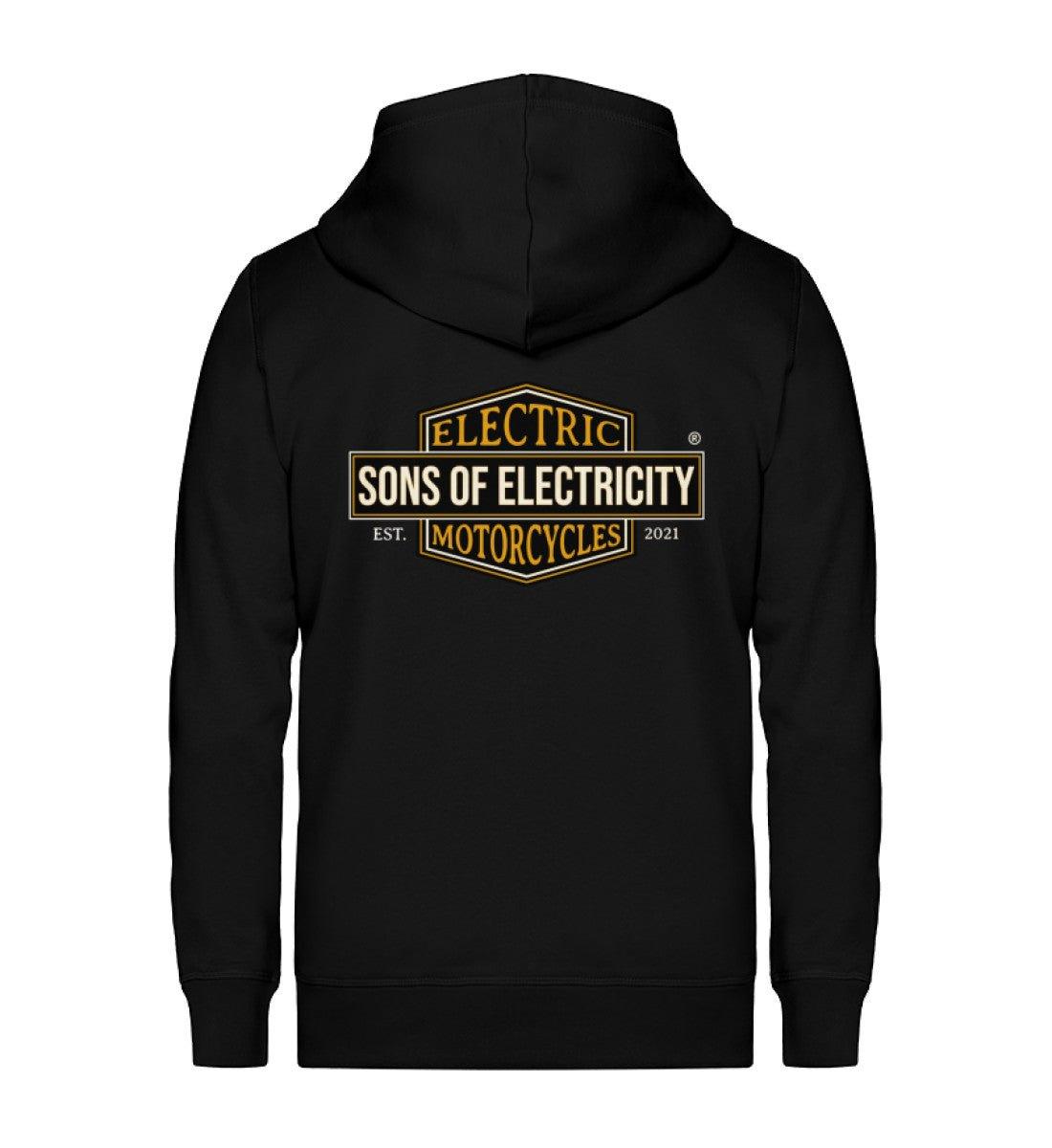 Organic Premium E-Chopper und E-Motorrad Zipper Jacke: SONS