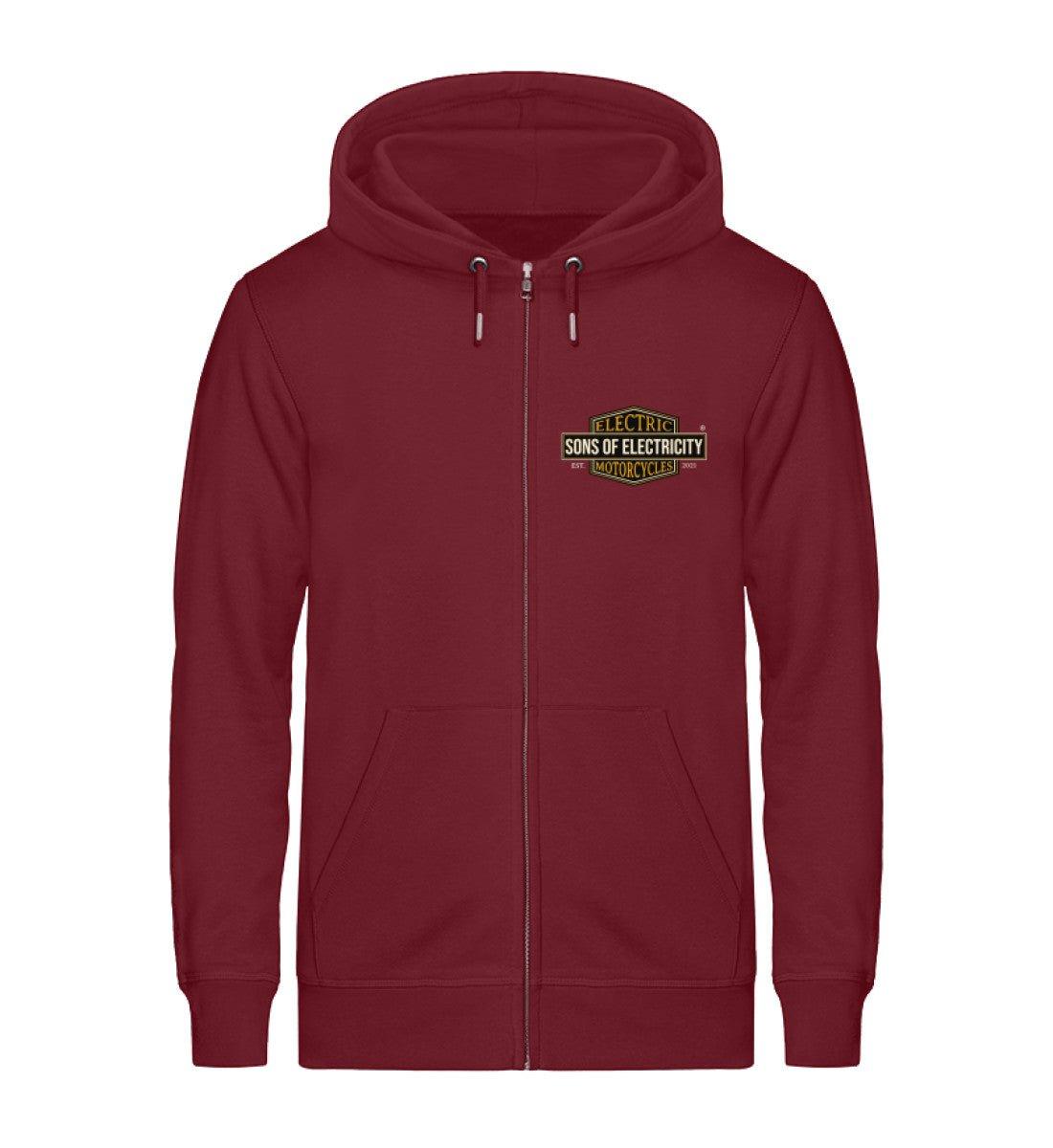 Organic Premium E-Chopper und E-Motorrad Zipper Jacke: SONS