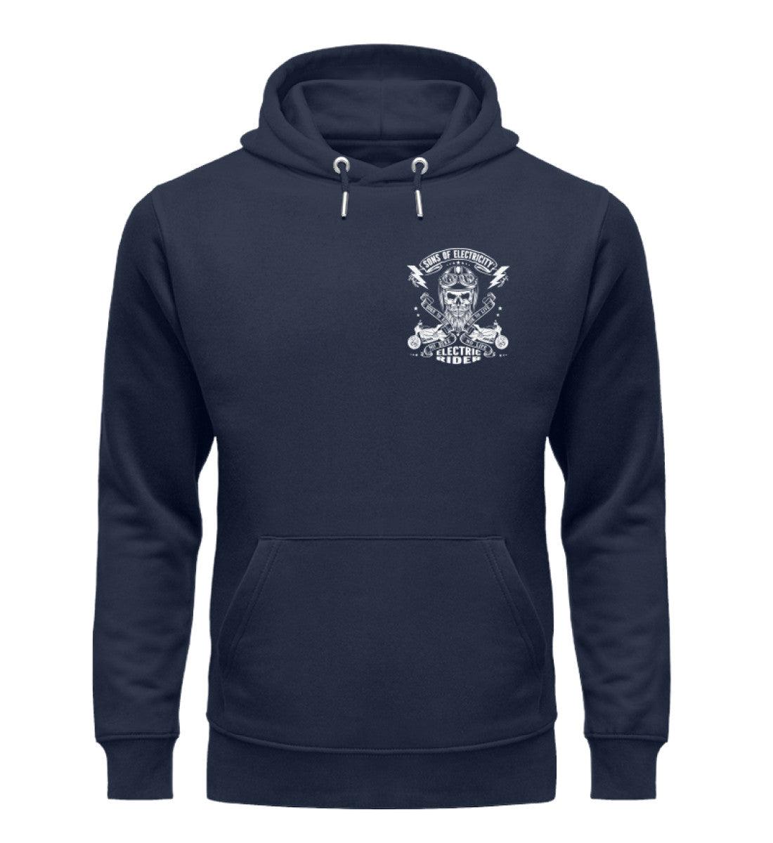 Organic Premium E-Motorrad Hoodie: SONS OF ELECTRICITY