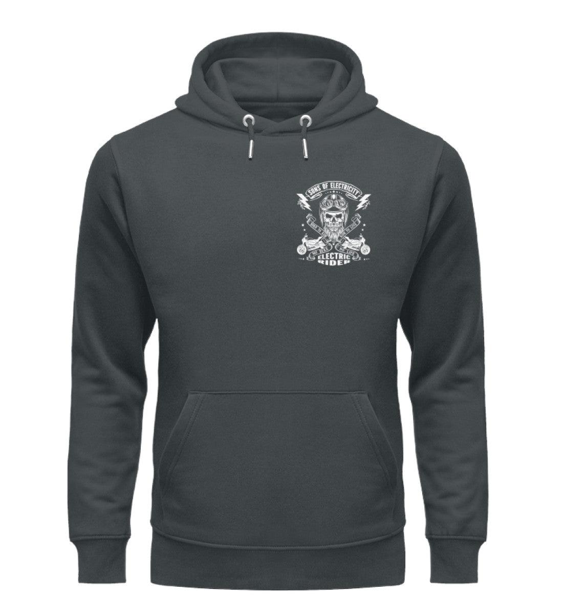 Organic Premium E-Motorrad Hoodie: SONS OF ELECTRICITY