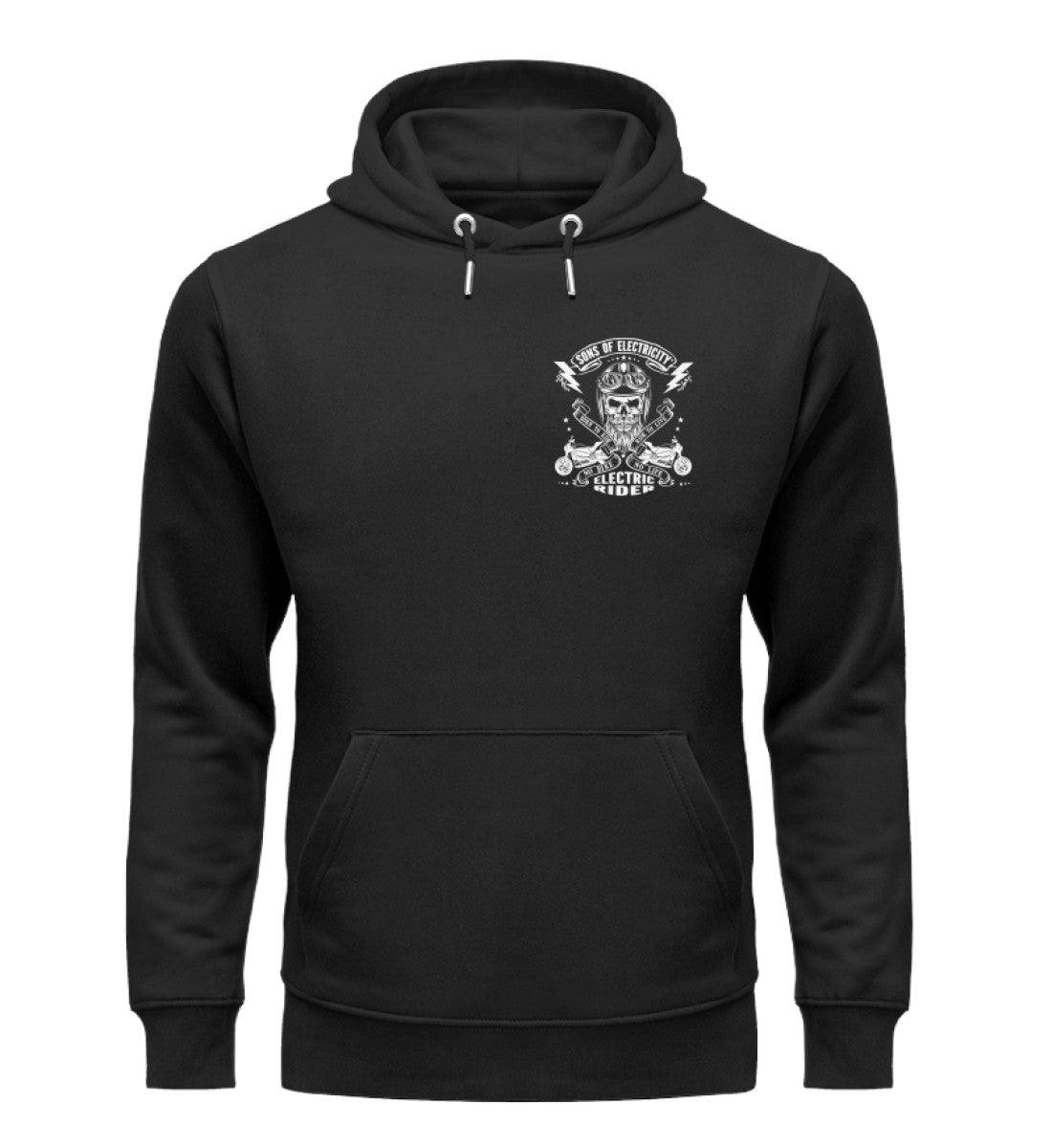 Organic Premium E-Motorrad Hoodie: SONS OF ELECTRICITY