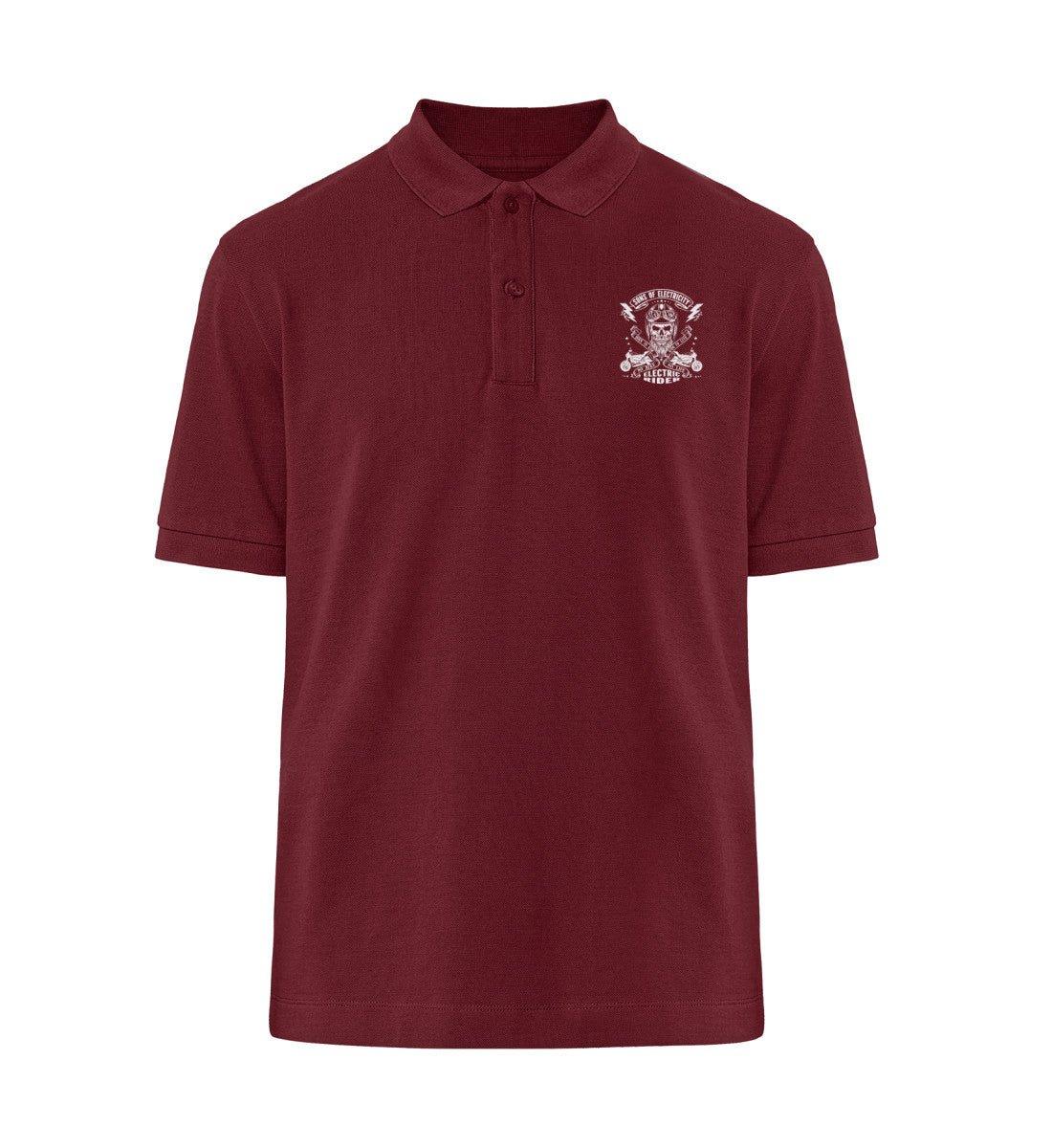Organic Premium E-Motorrad Polo-Shirt: SONS OF ELECTRICITY