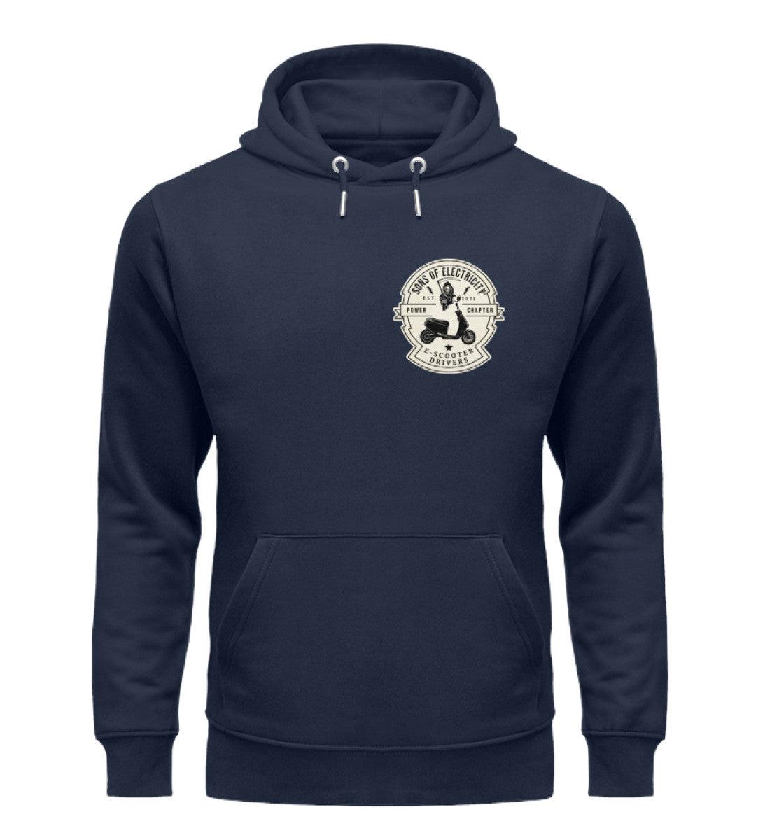 Organic Premium E-Motorroller Hoodie: SONS OF ELECTRICITY -
