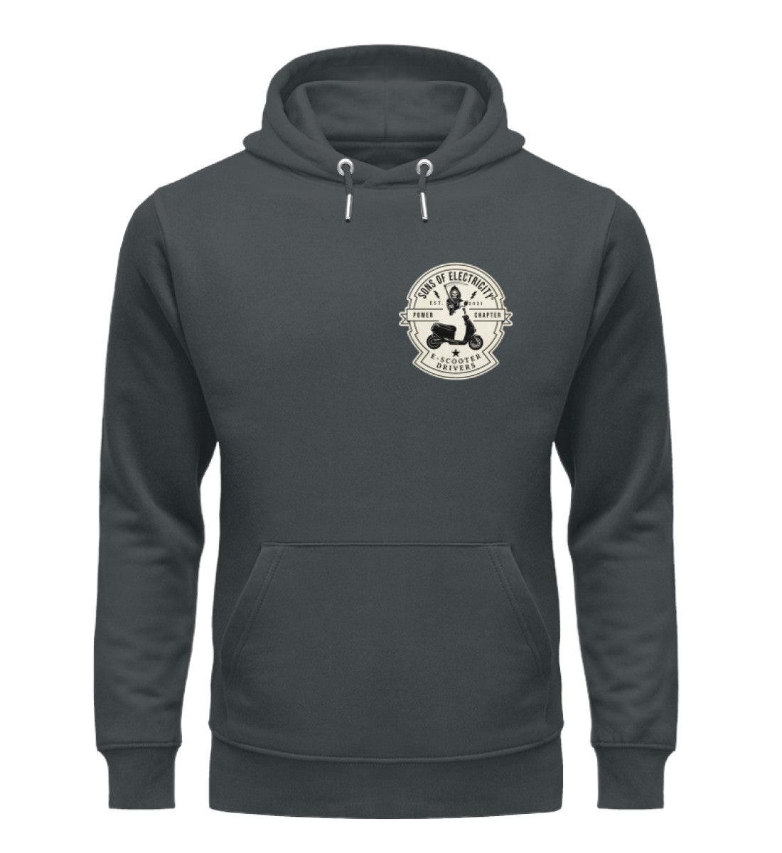 Organic Premium E-Motorroller Hoodie: SONS OF ELECTRICITY -