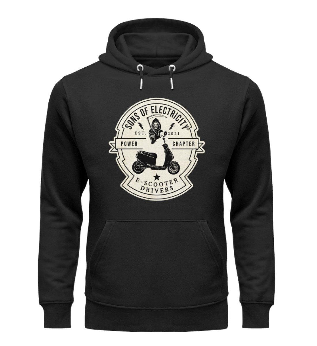 Organic Premium E-Motorroller Hoodie: SONS OF ELECTRICITY -
