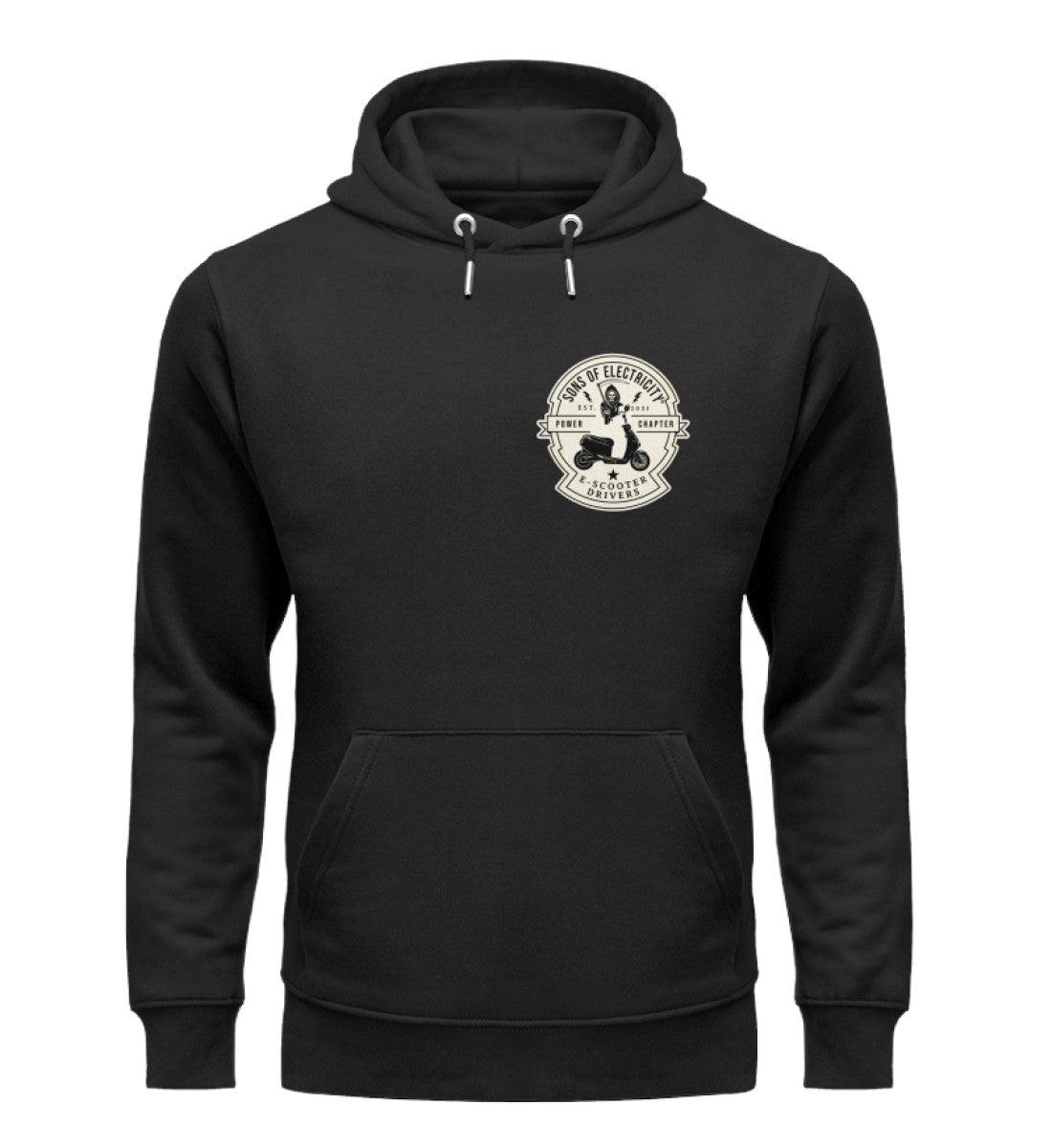Organic Premium E-Motorroller Hoodie: SONS OF ELECTRICITY -