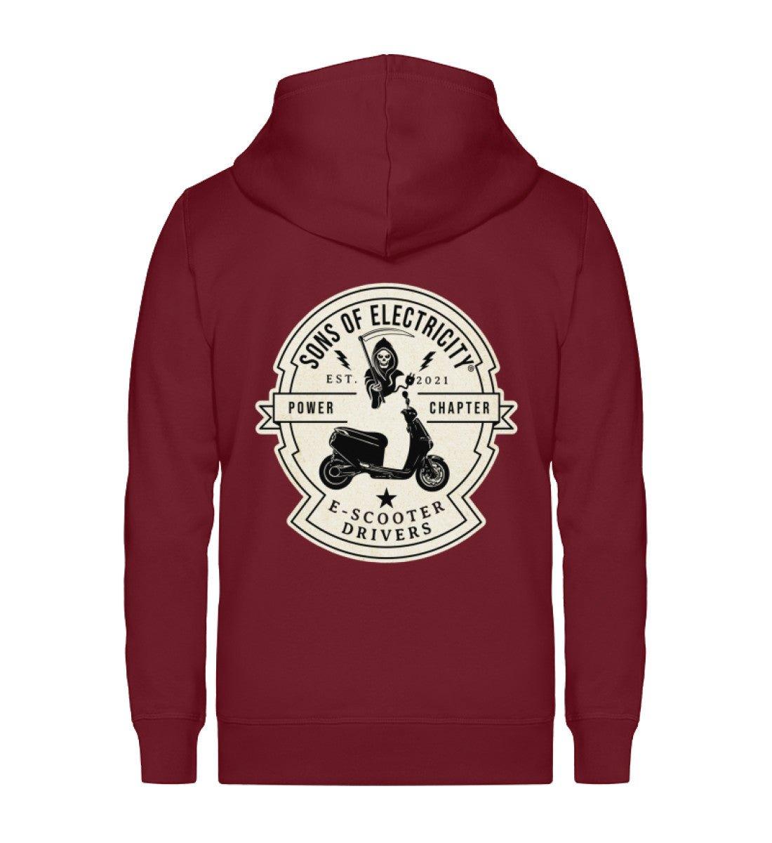 Organic Premium E-Motorroller Zipper Jacke: SONS