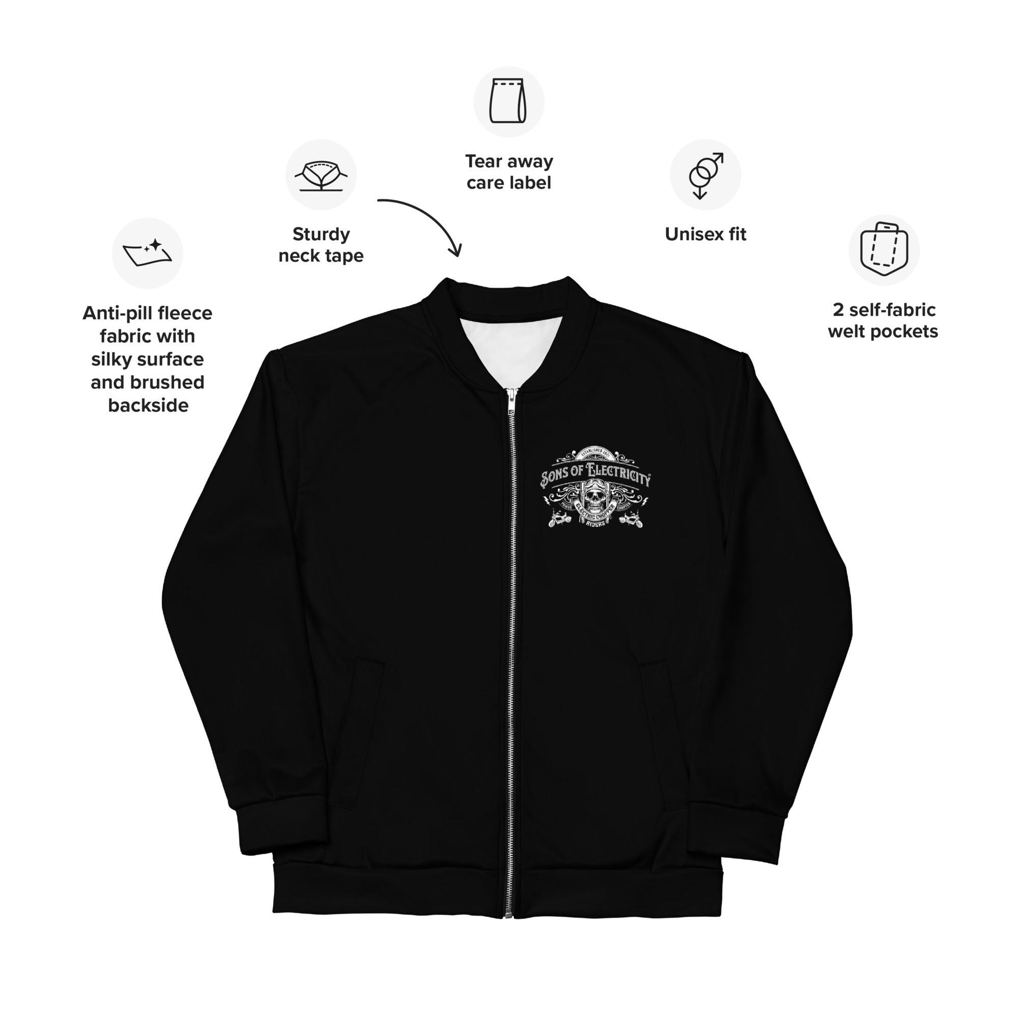 Premium E-Chopper (2) Bomberjacke: Electric Chopper Riders -
