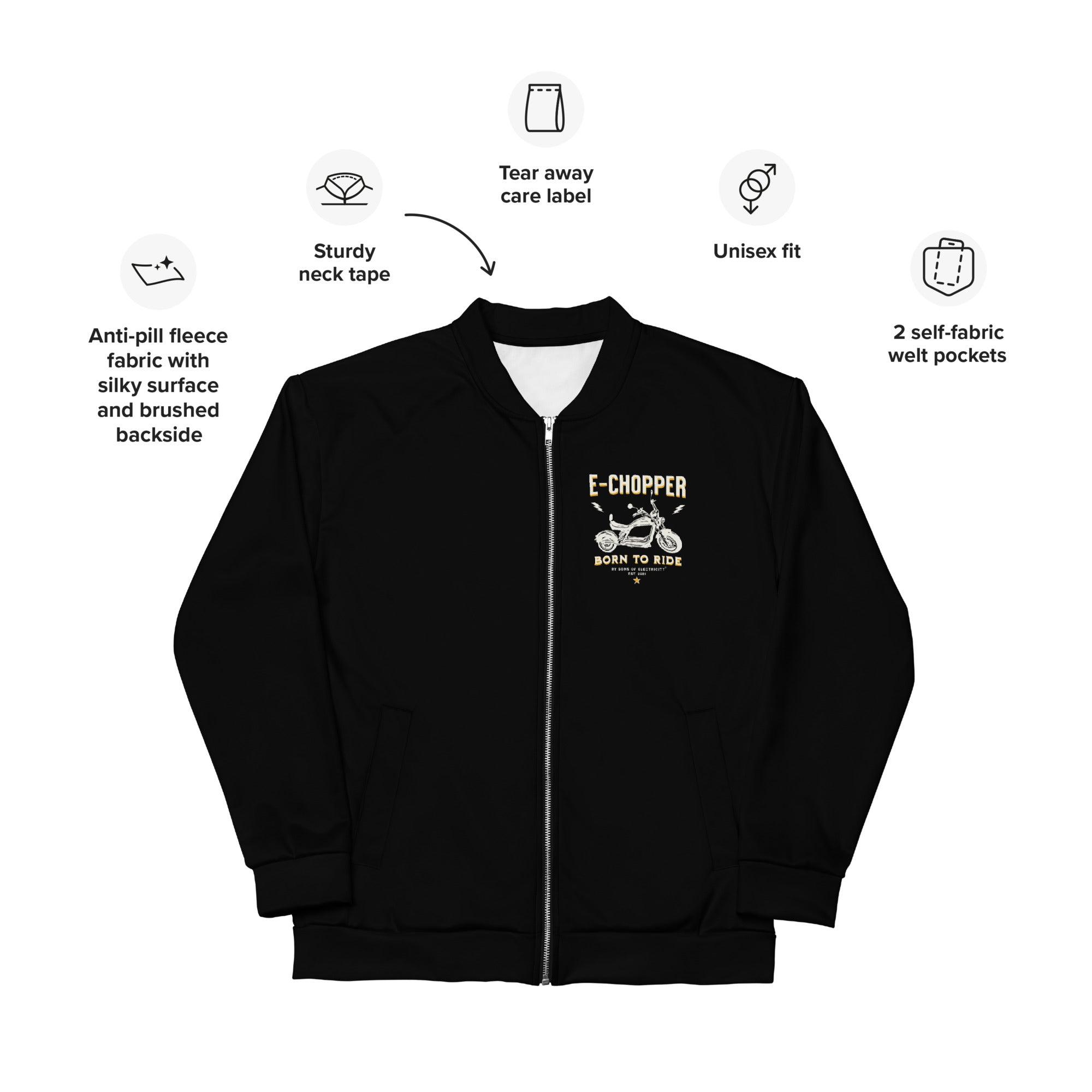 Premium E-Chopper (2) Bomberjacke: SONS OF ELECTRICITY Born