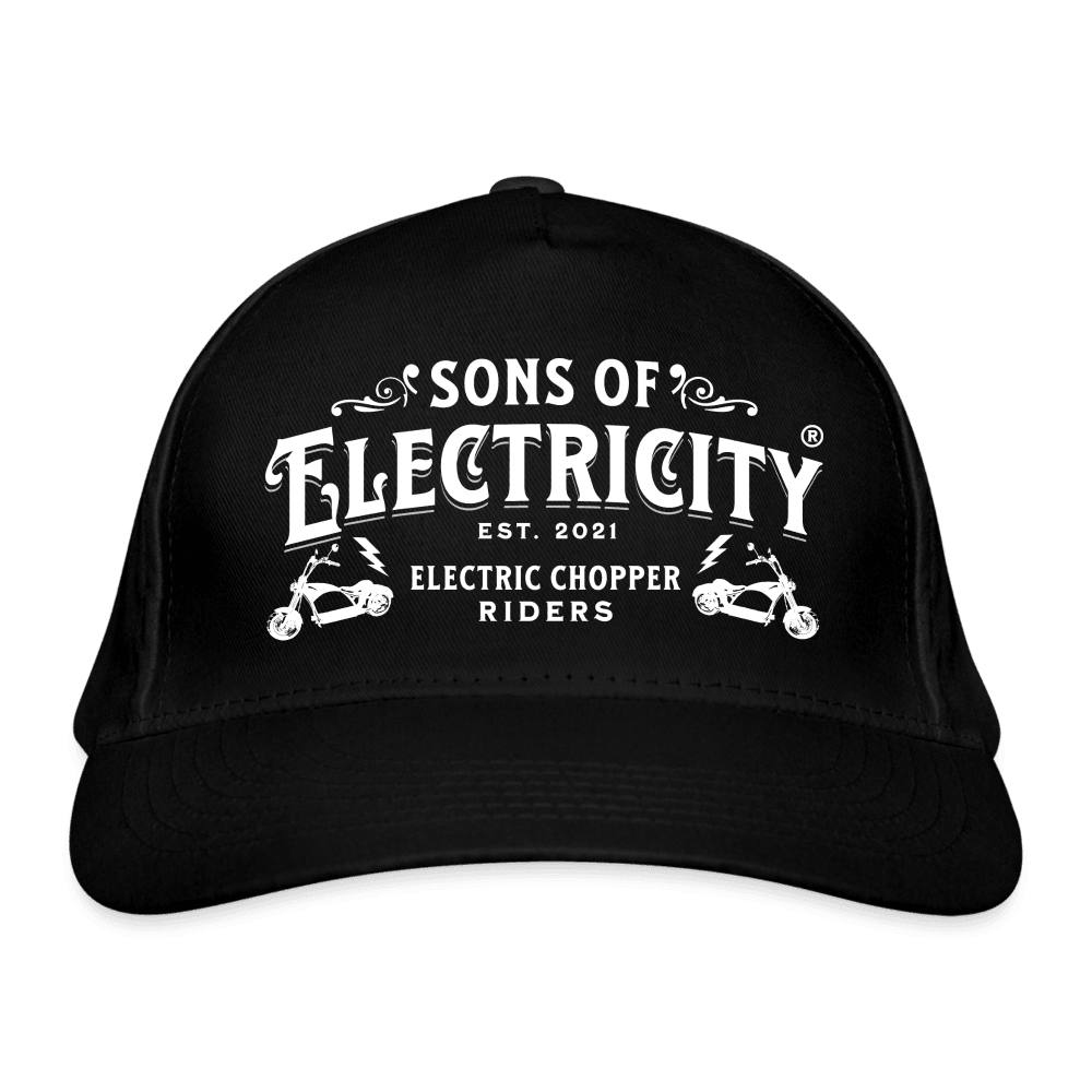 Premium E-Chopper Bio-Baseballkappe: SONS OF ELECTRICITY