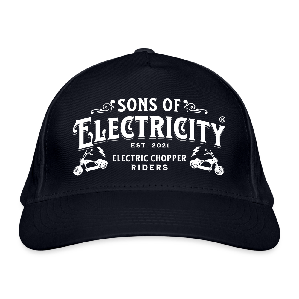 Premium E-Chopper Bio-Baseballkappe: SONS OF ELECTRICITY