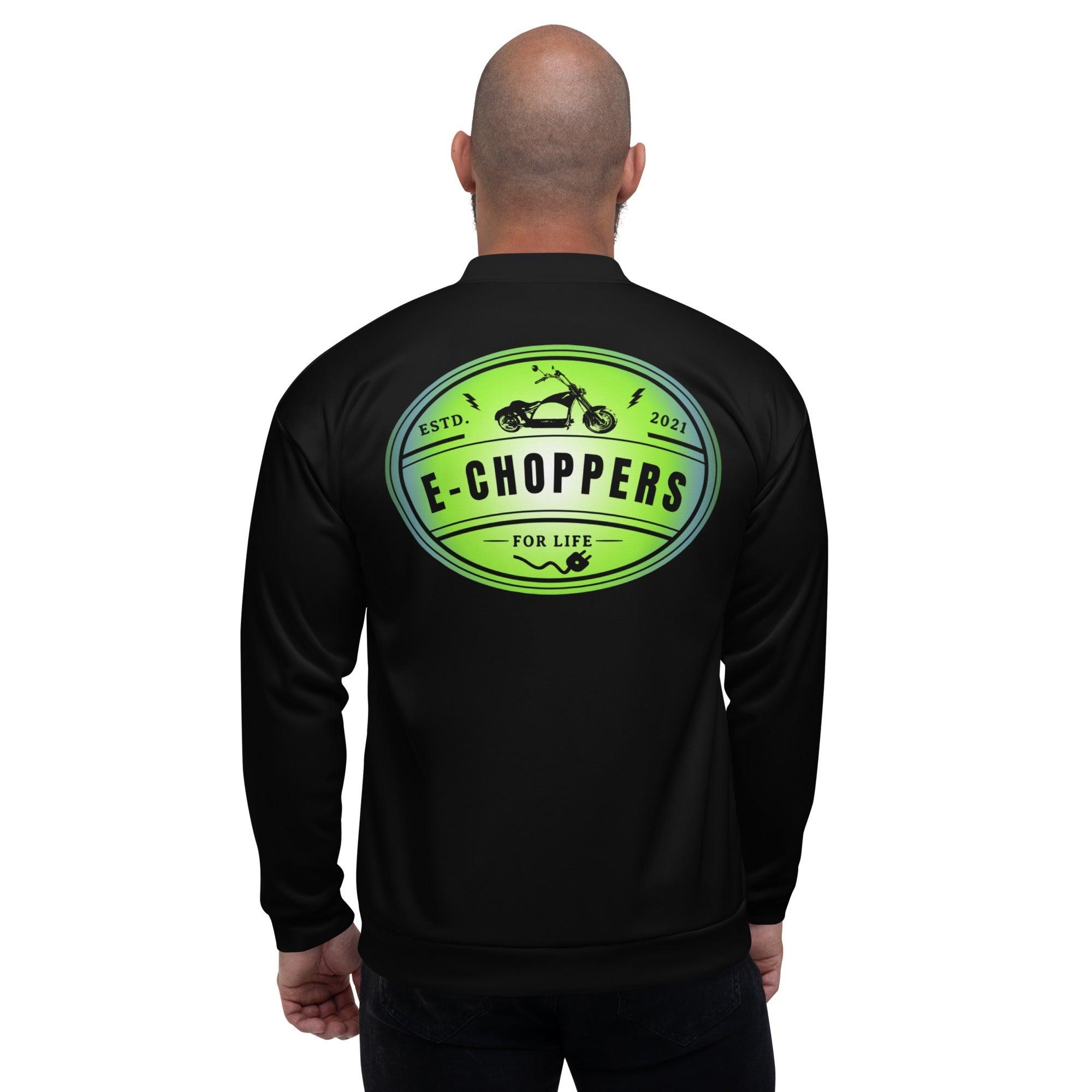 Premium E-Chopper Bomberjacke mit E-CHOPPERS FOR LIFE Logo -