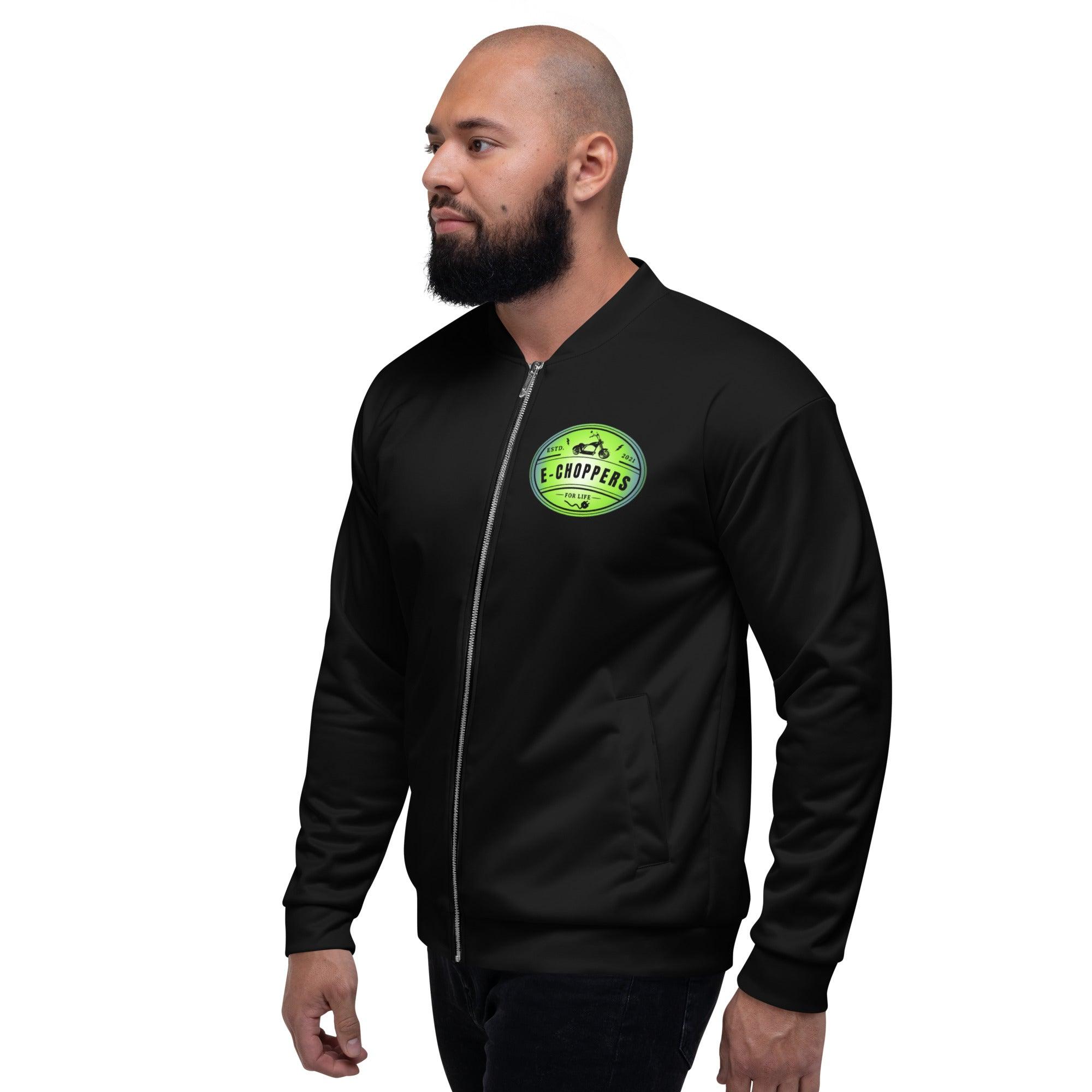 Premium E-Chopper Bomberjacke mit E-CHOPPERS FOR LIFE Logo -
