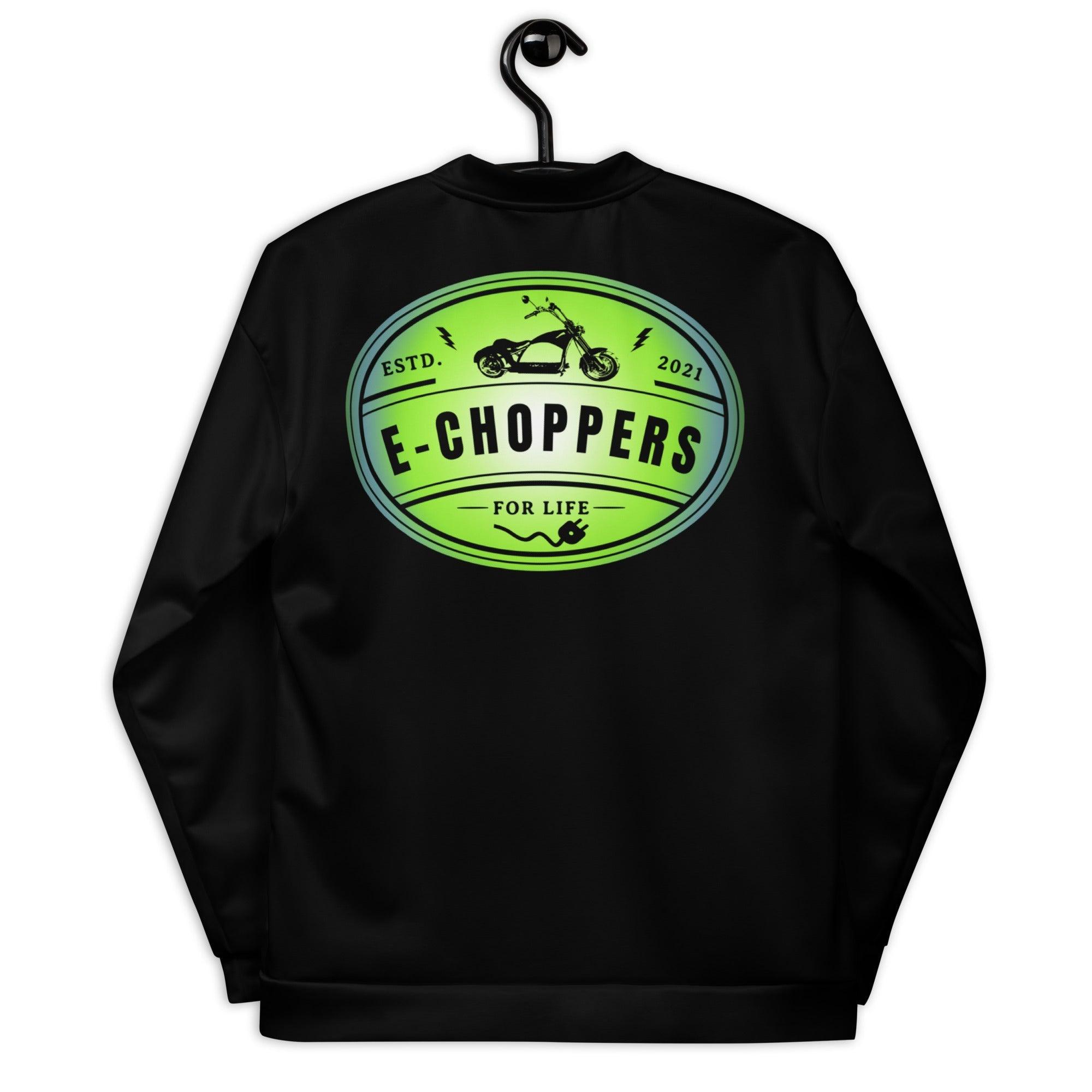 Premium E-Chopper Bomberjacke mit E-CHOPPERS FOR LIFE Logo -