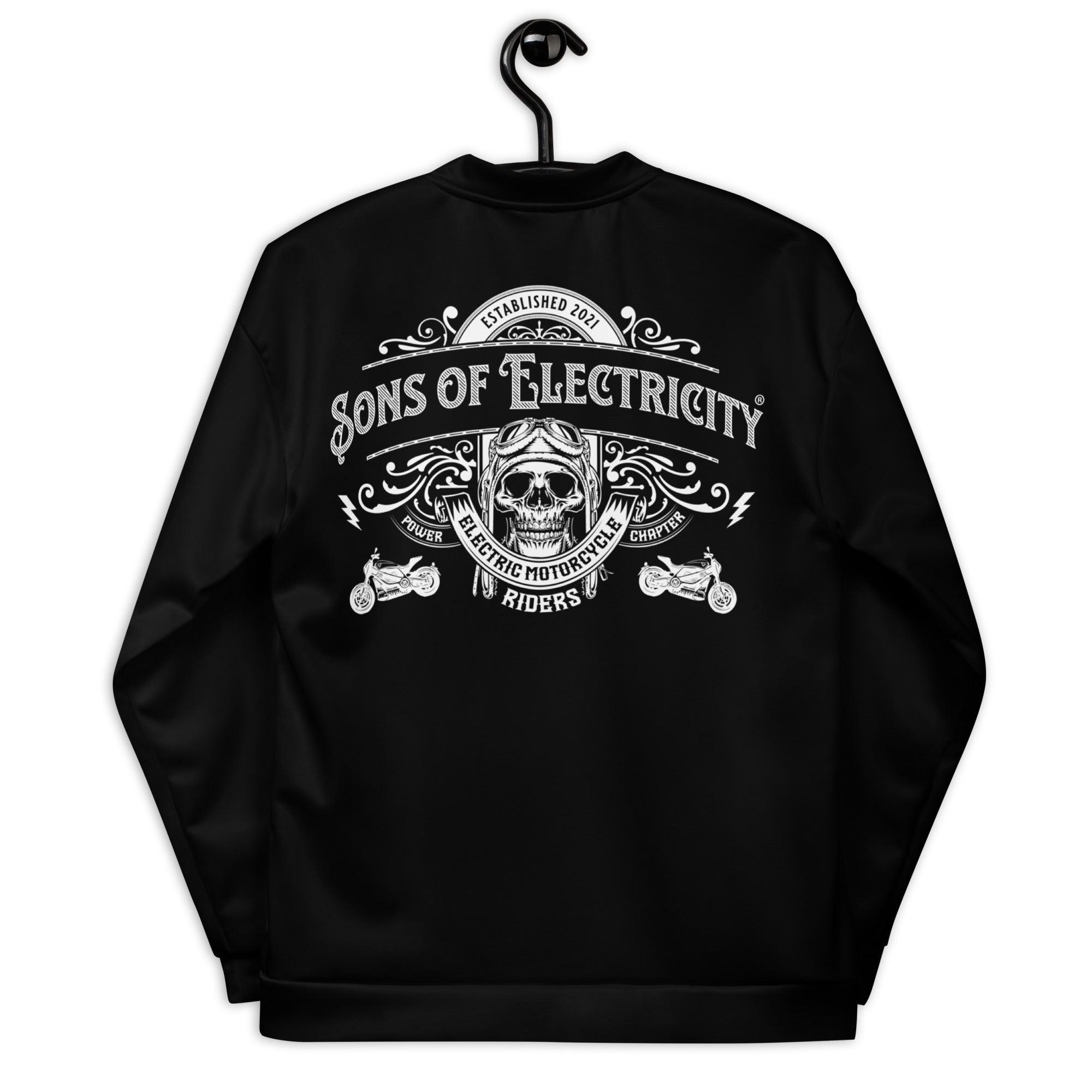 Premium E-Motorrad Bomberjacke: Electric Motorcycle Riders -