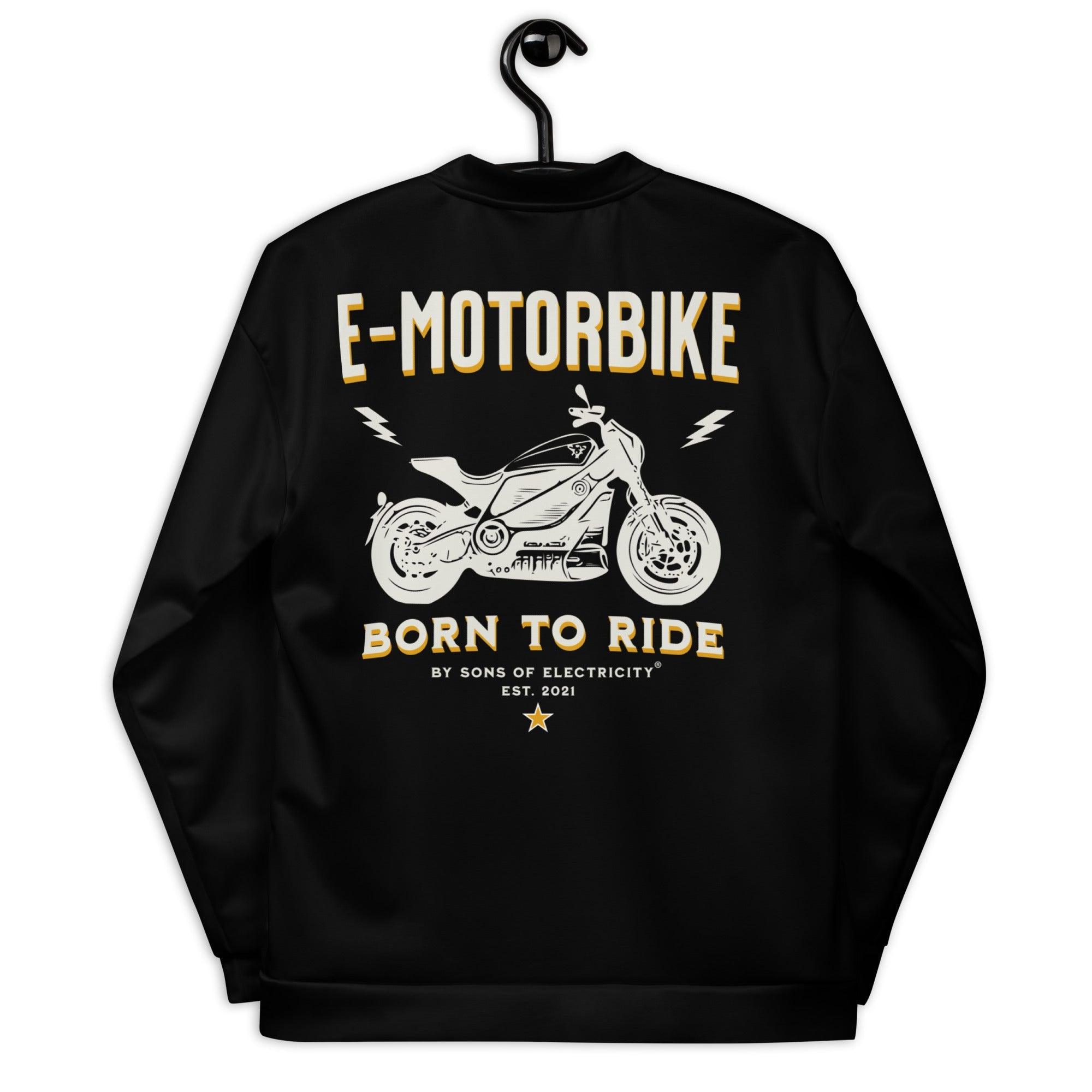 Premium E-Motorrad Bomberjacke: SONS OF ELECTRICITY