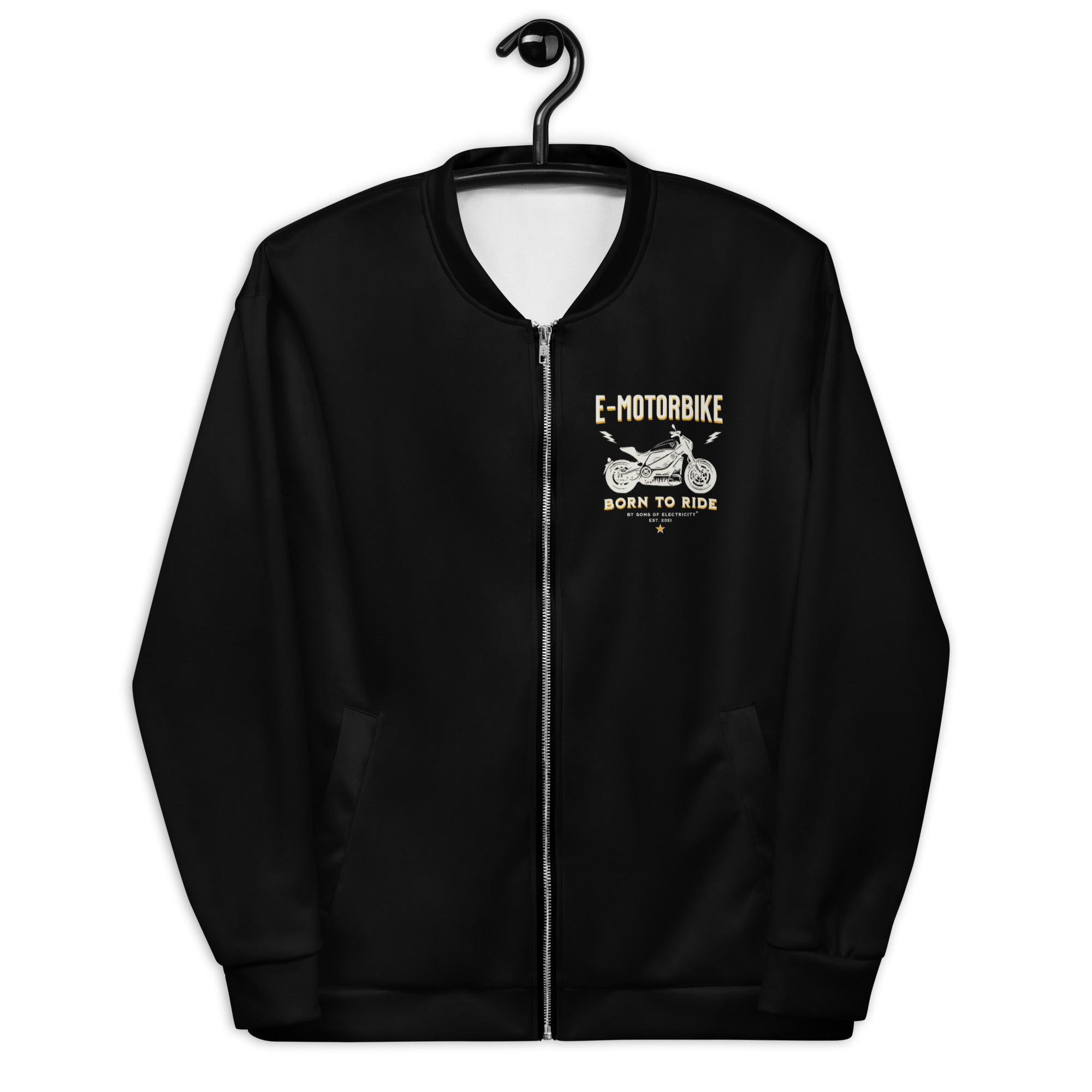 Premium E-Motorrad Bomberjacke: SONS OF ELECTRICITY