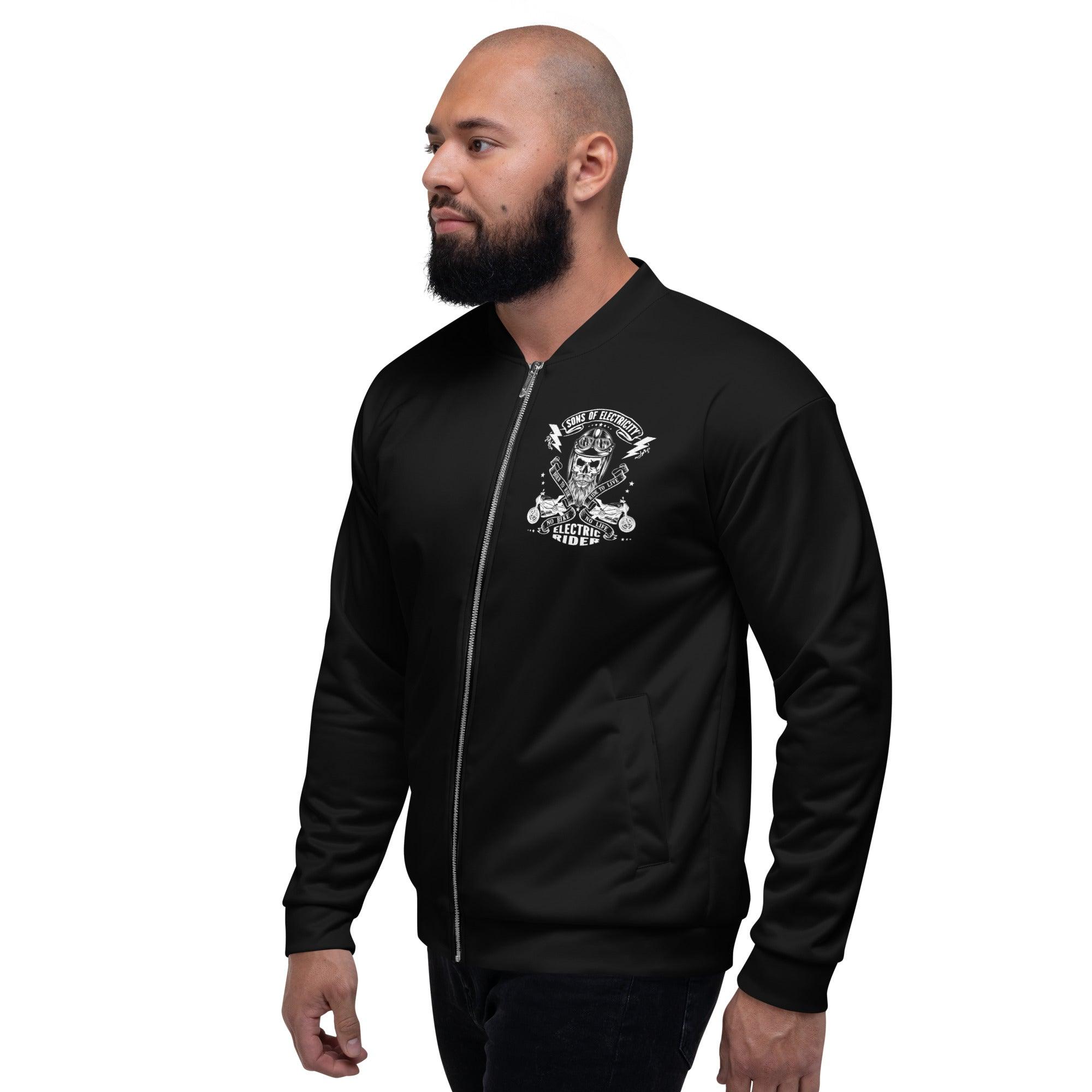 Premium E-Motorrad Bomberjacke: SONS OF ELECTRICITY Electric