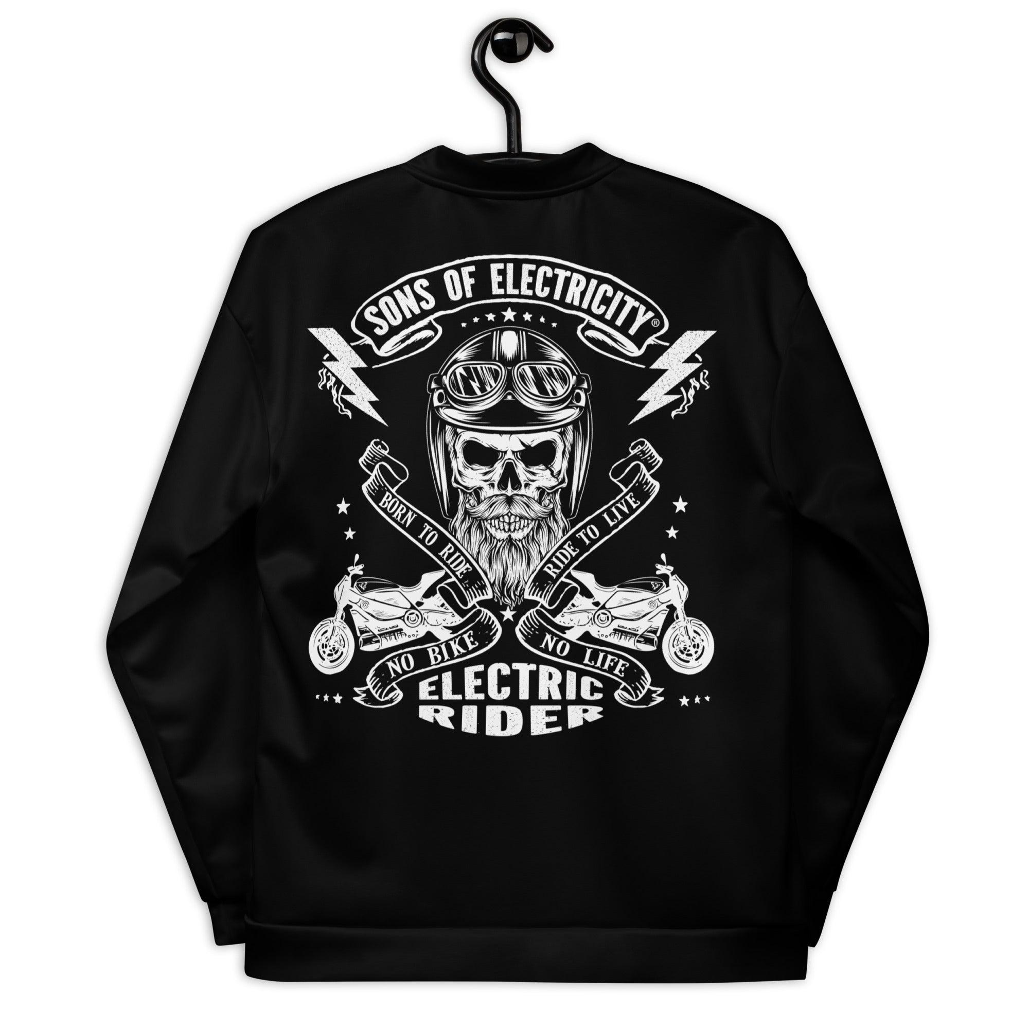 Premium E-Motorrad Bomberjacke: SONS OF ELECTRICITY Electric
