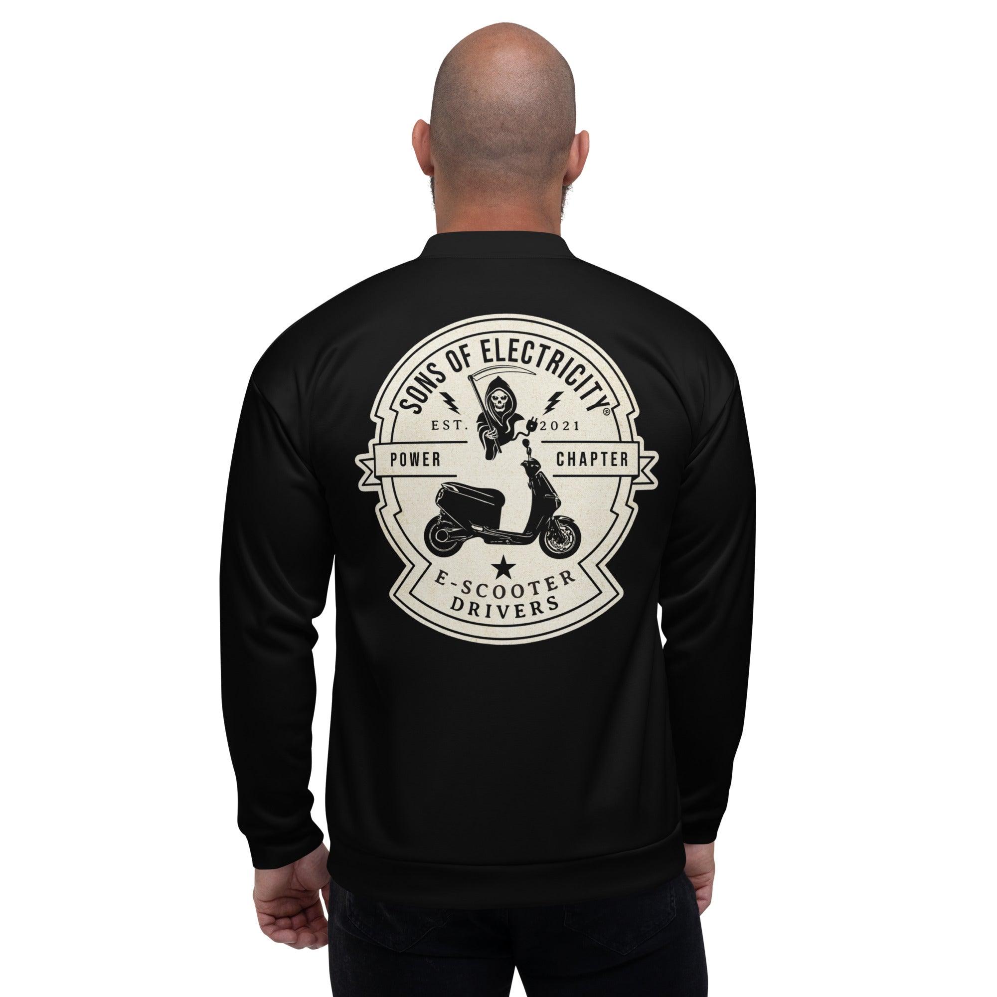 Premium E-Motorroller Bomberjacke: SONS OF ELECTRICITY -